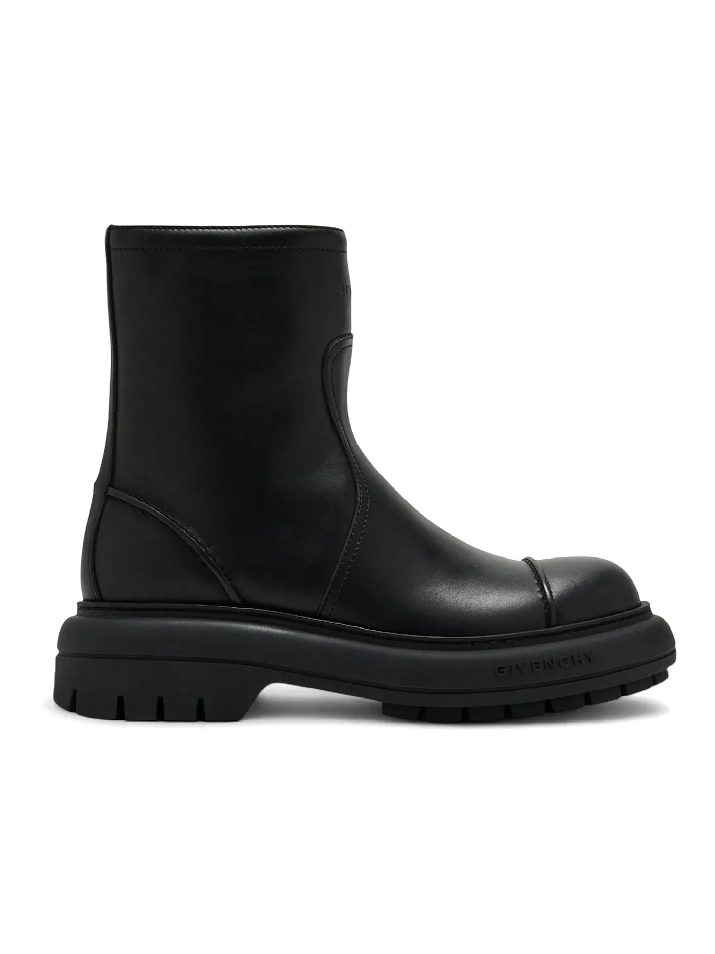 Мужские ботинки-байкер с молниями Givenchy Biker Ankle Boot — изображение 1 из 1, черный
