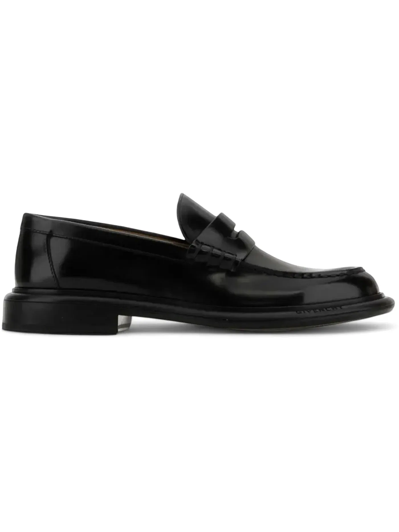 Женские лоферы из матовой кожи Givenchy Gent Loafer — изображение 1 из 1, черный