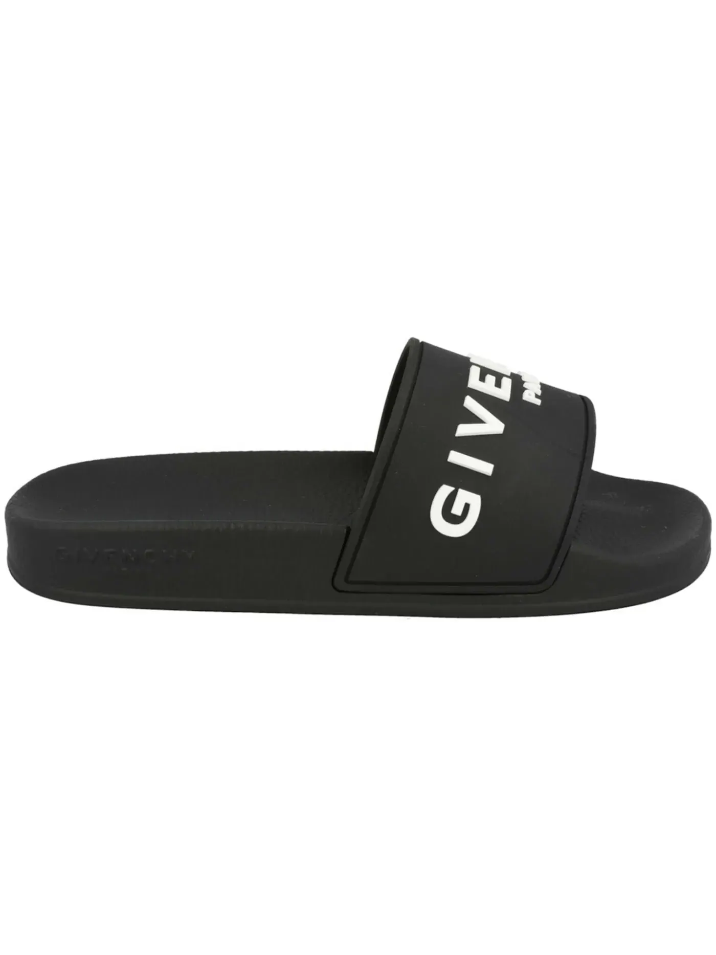 Женские шлепанцы с логотипом Givenchy Logo Signature Slides Givenchy — изображение 1 из 3, черный