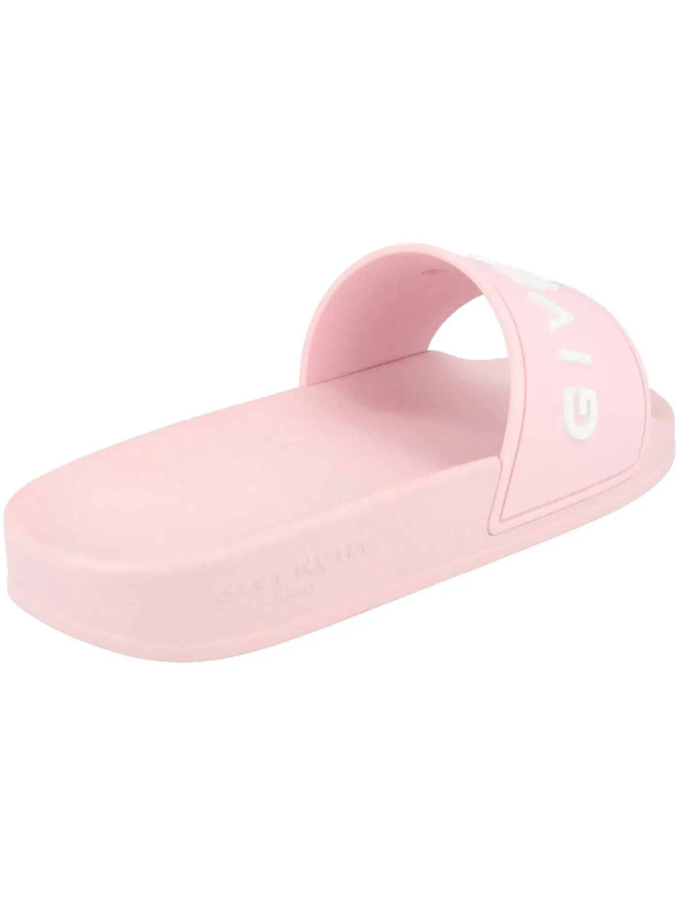 Женские шлепанцы с принтом Givenchy Logo Signature Slides Givenchy — изображение 3 из 3, розовый