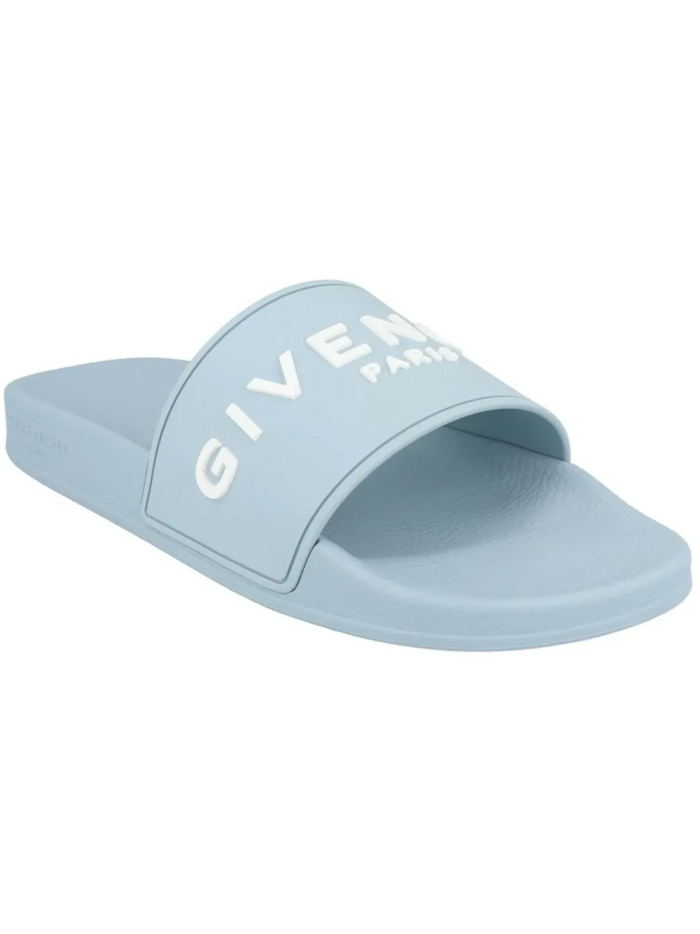 Мужские шлепанцы с принтом Givenchy Logo Signature Givenchy — изображение 2 из 3, синий
