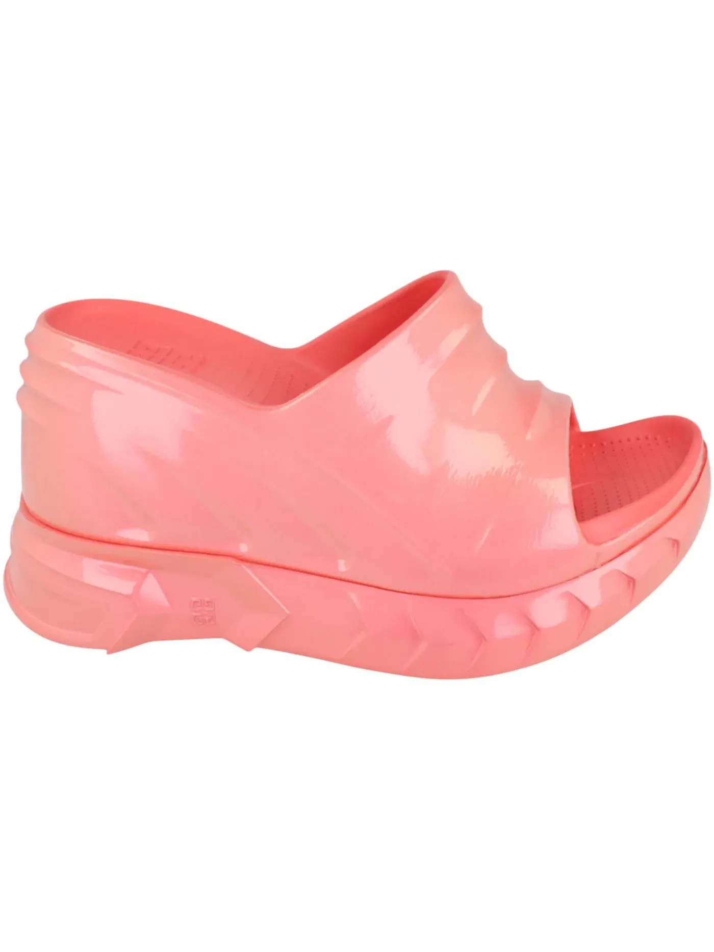Женские шлепанцы на танкетке Marshmallow Wedge Slides Givenchy