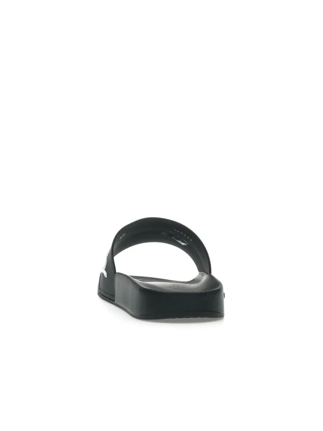 Мужские шлепанцы Givenchy Paris Slide Sandals — изображение 4 из 4, черный