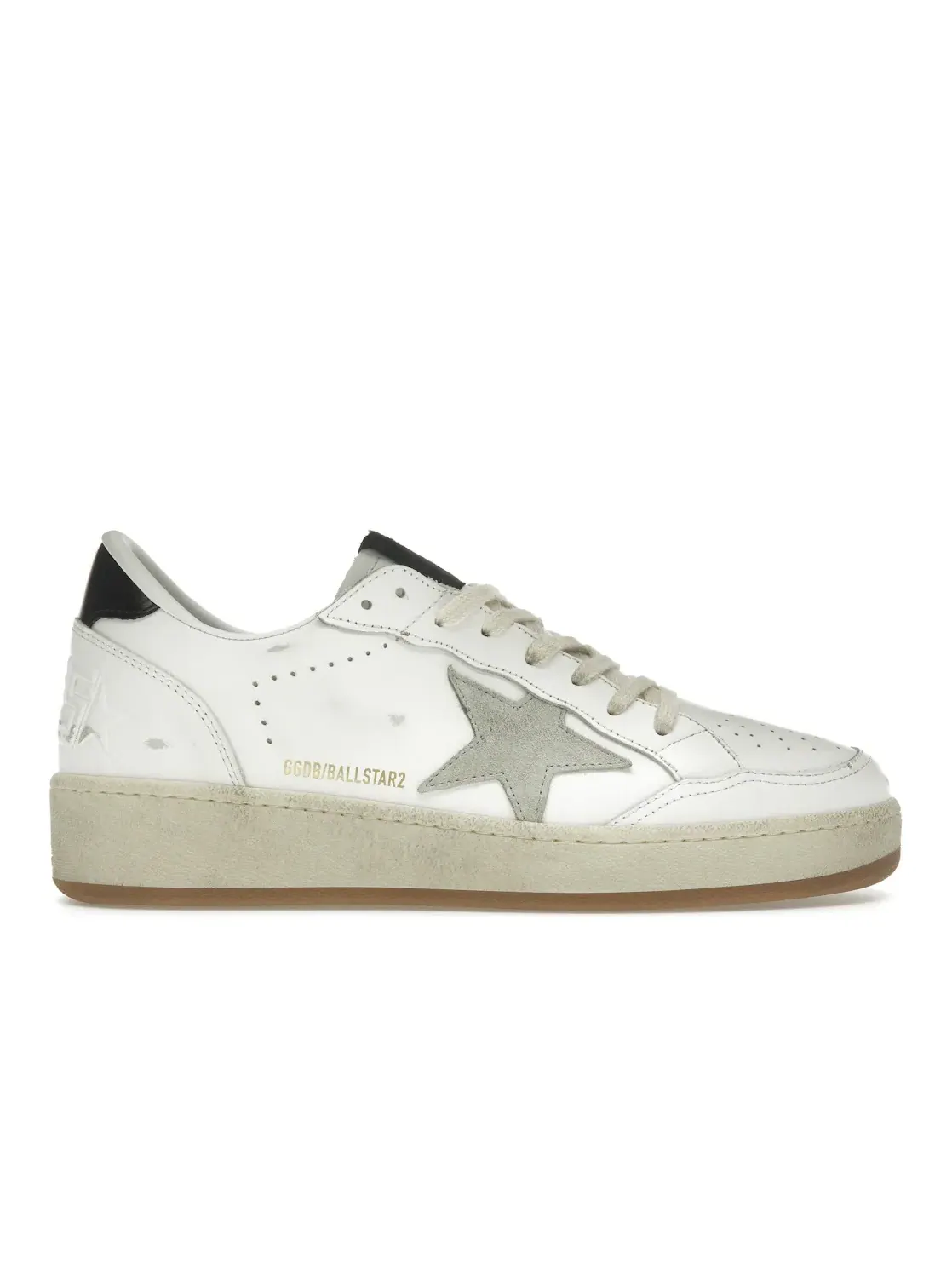 Мужские кроссовки с перфорацией Golden Goose Ball Star 2