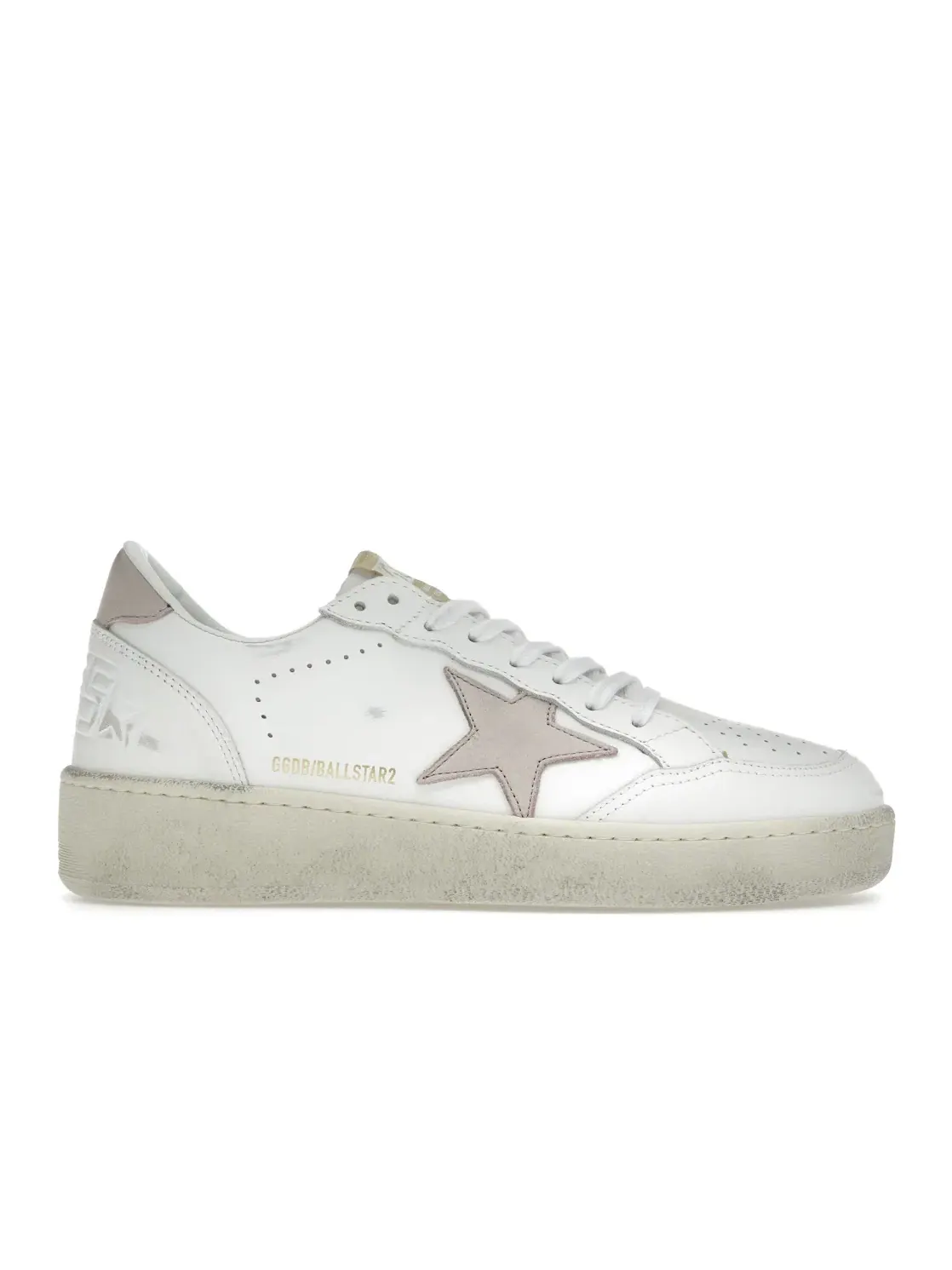 Женские кеды с перфорированным носком Golden Goose Ball Star 2
