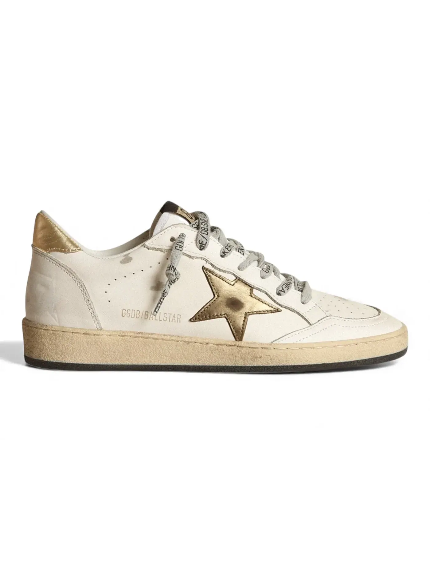 Женские кроссовки с принтом Golden Goose Ball Star Low