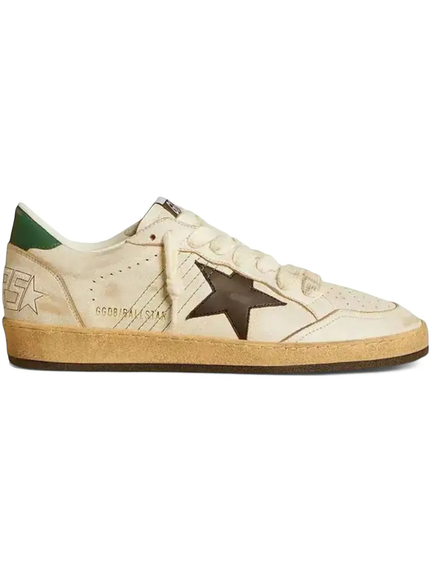 Мужские кроссовки на шнуровке Golden Goose Ball Star — изображение 1 из 1
