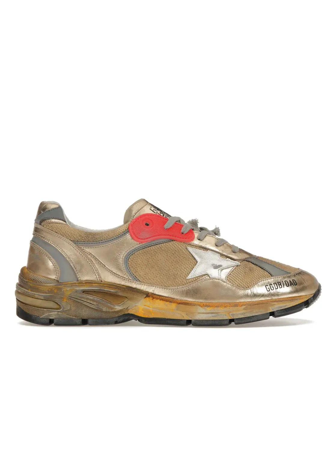 Мужские кроссовки с перфорацией Golden Goose Dad-Star — изображение 1 из 4