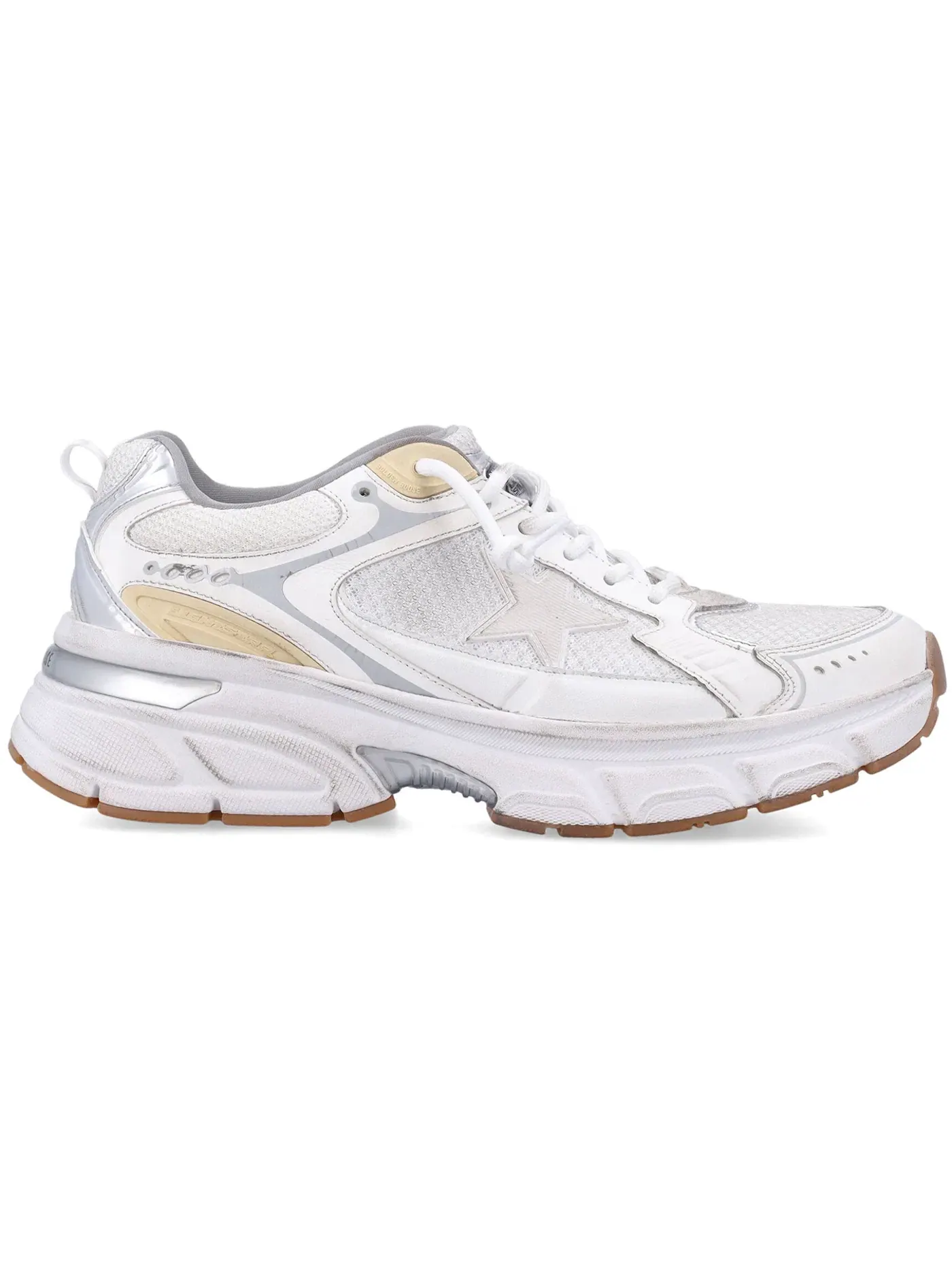 Мужские кроссовки с блестящими вставками Golden Goose Lightstar Golden Goose