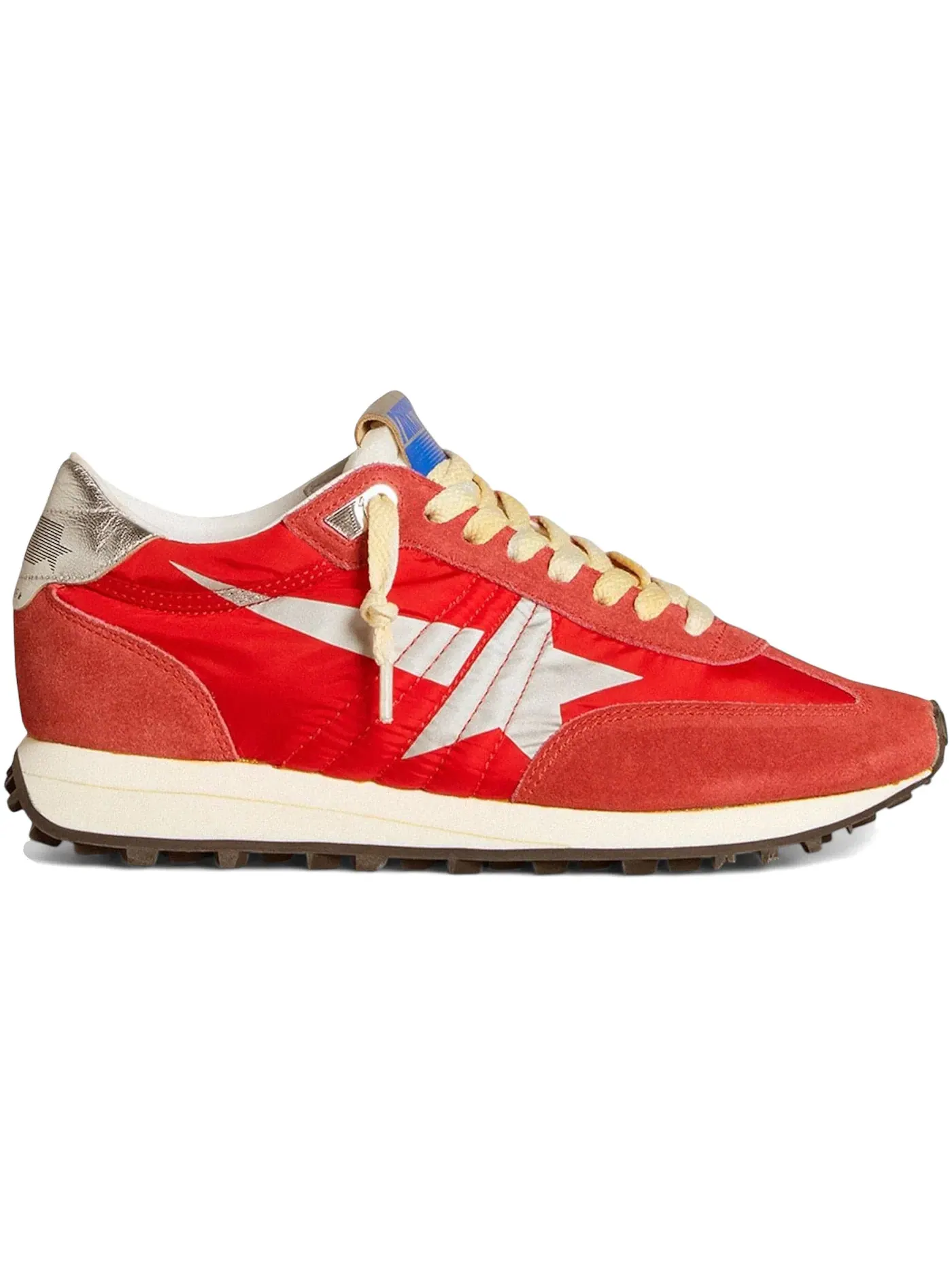 Мужские кроссовки с принтом Golden Goose Marathon Golden Goose — изображение 1 из 1