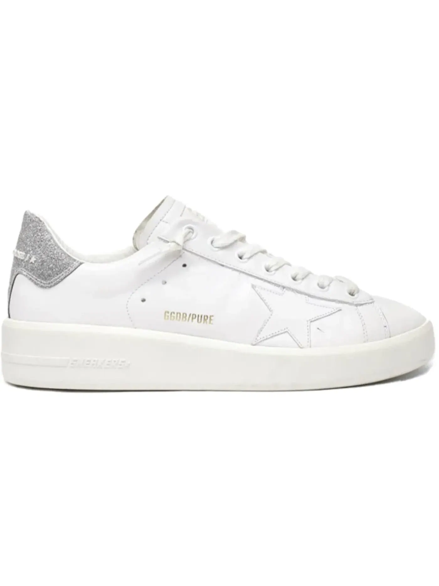 Женские кроссовки с блестками Pure Star Glitter Golden Goose