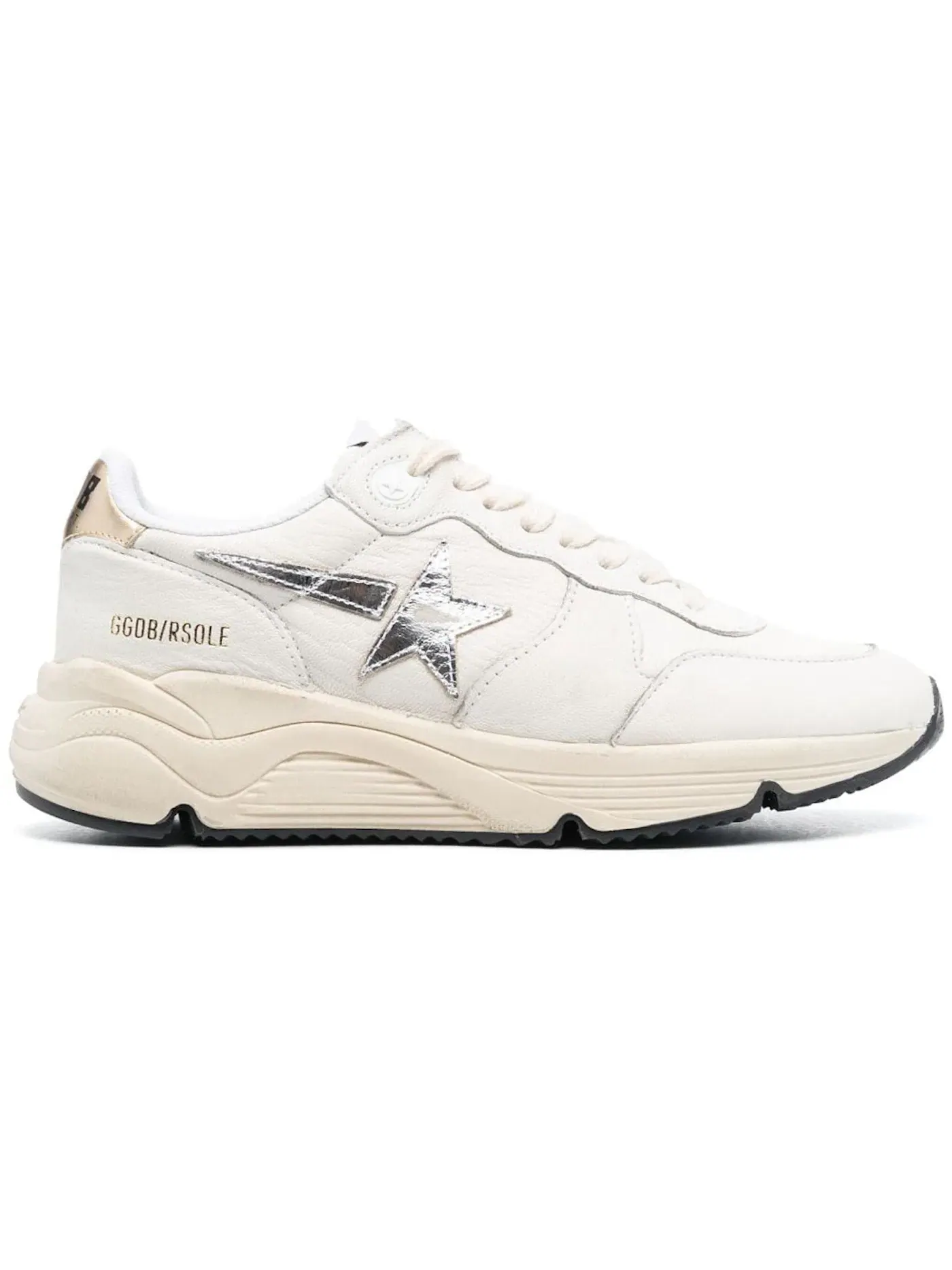 Женские кроссовки с подошвой Running Sole Golden Goose — изображение 1 из 1, белый