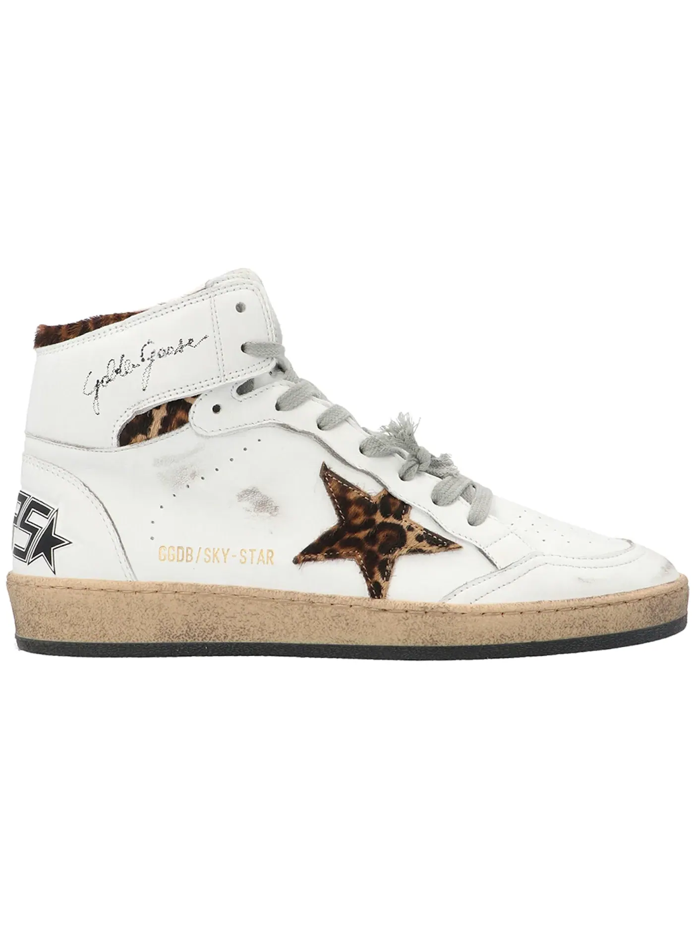 Женские кроссовки с принтом Golden Goose Sky-Star