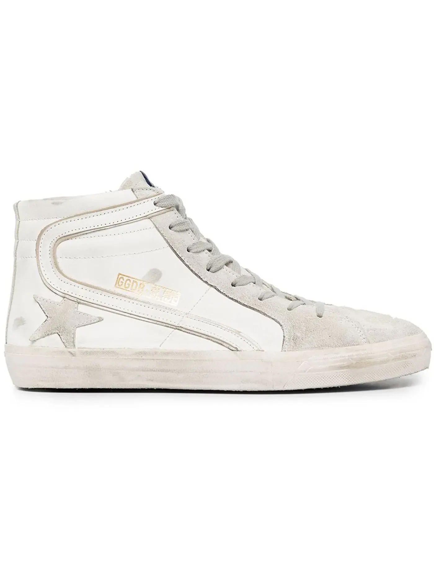 Мужские кроссовки Golden Goose Slide — изображение 1 из 1, белый/белый