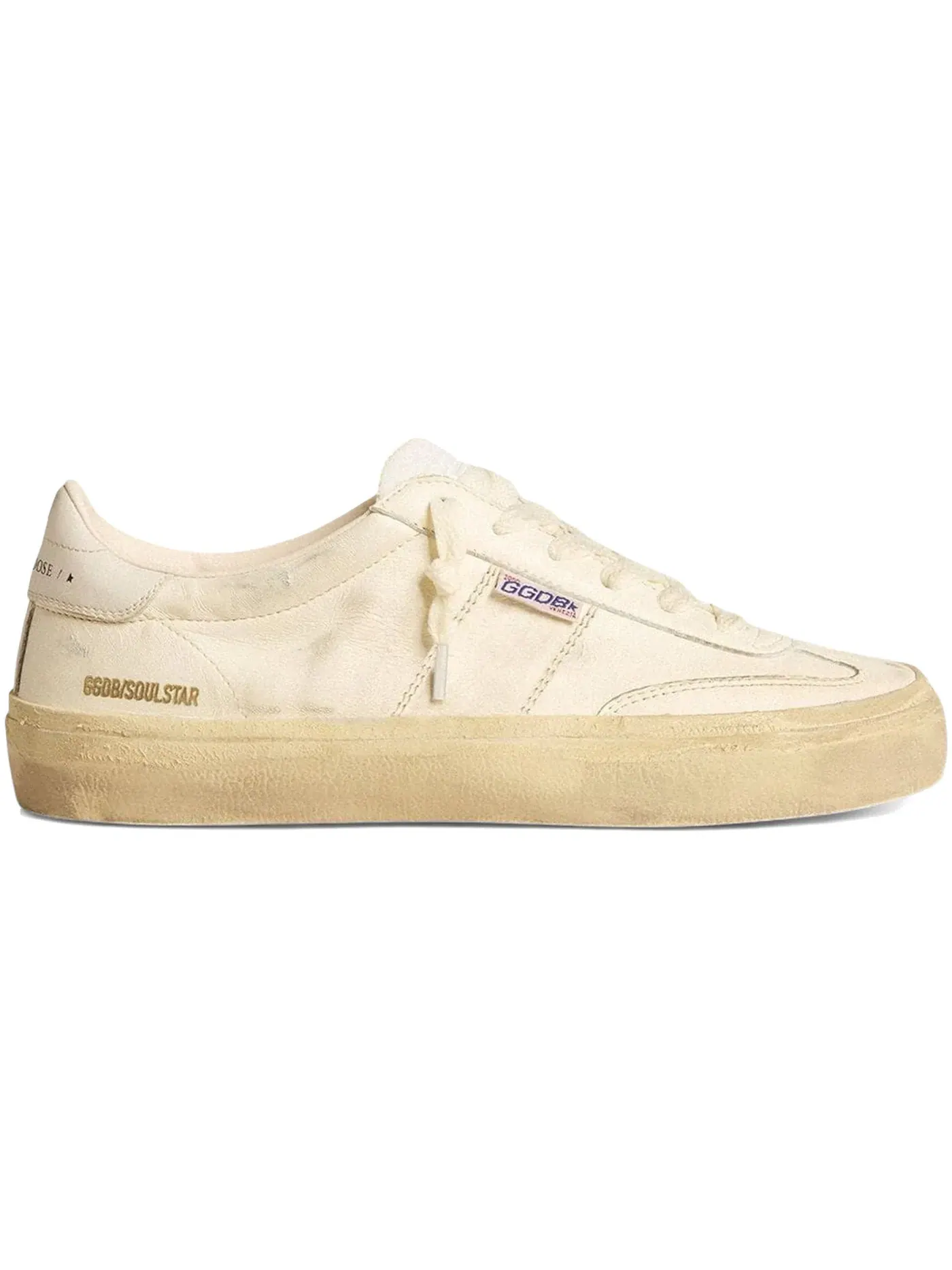 Мужские кроссовки с принтом Golden Goose Soul Star Golden Goose — изображение 1 из 1, белый