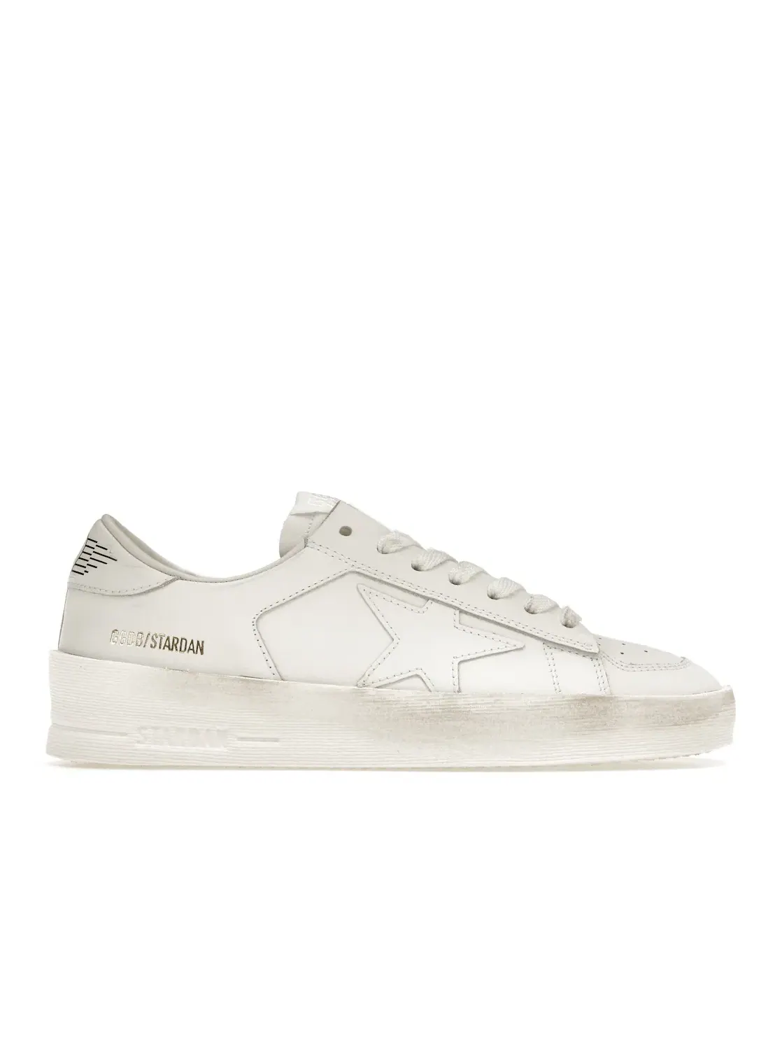 Женские кеды Golden Goose Stardan — изображение 1 из 4, белый/белый