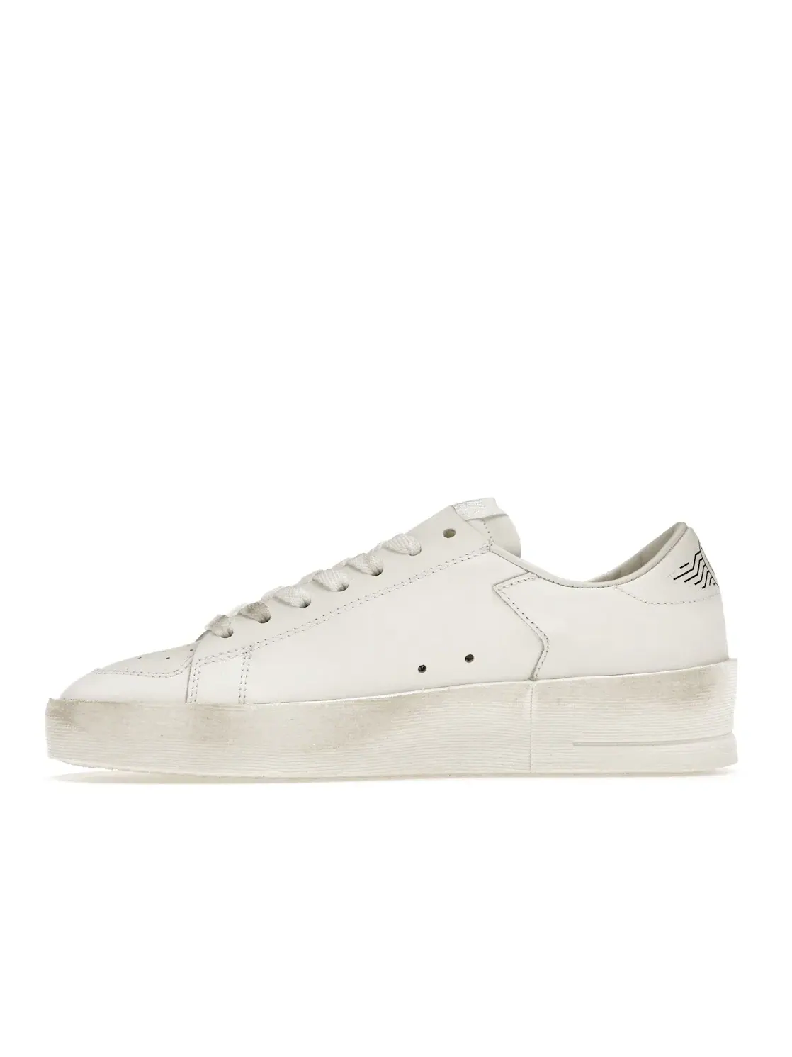 Женские кеды Golden Goose Stardan — изображение 3 из 4, белый/белый