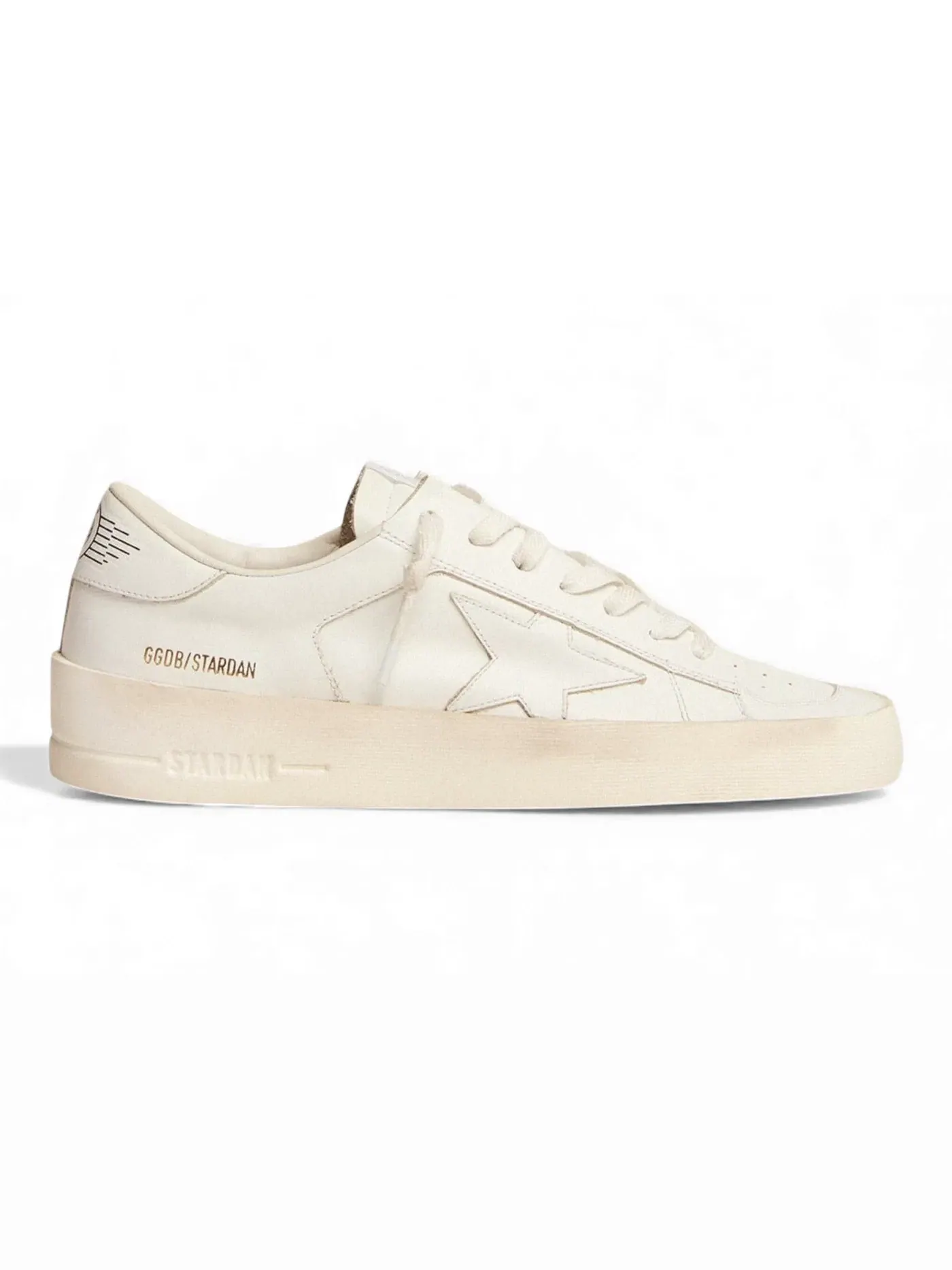 Мужские кроссовки Stardan Golden Goose — изображение 1 из 1, белый/белый