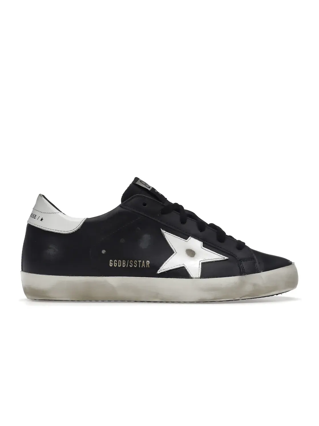 Женские кроссовки с потертостями Golden Goose Super-Star