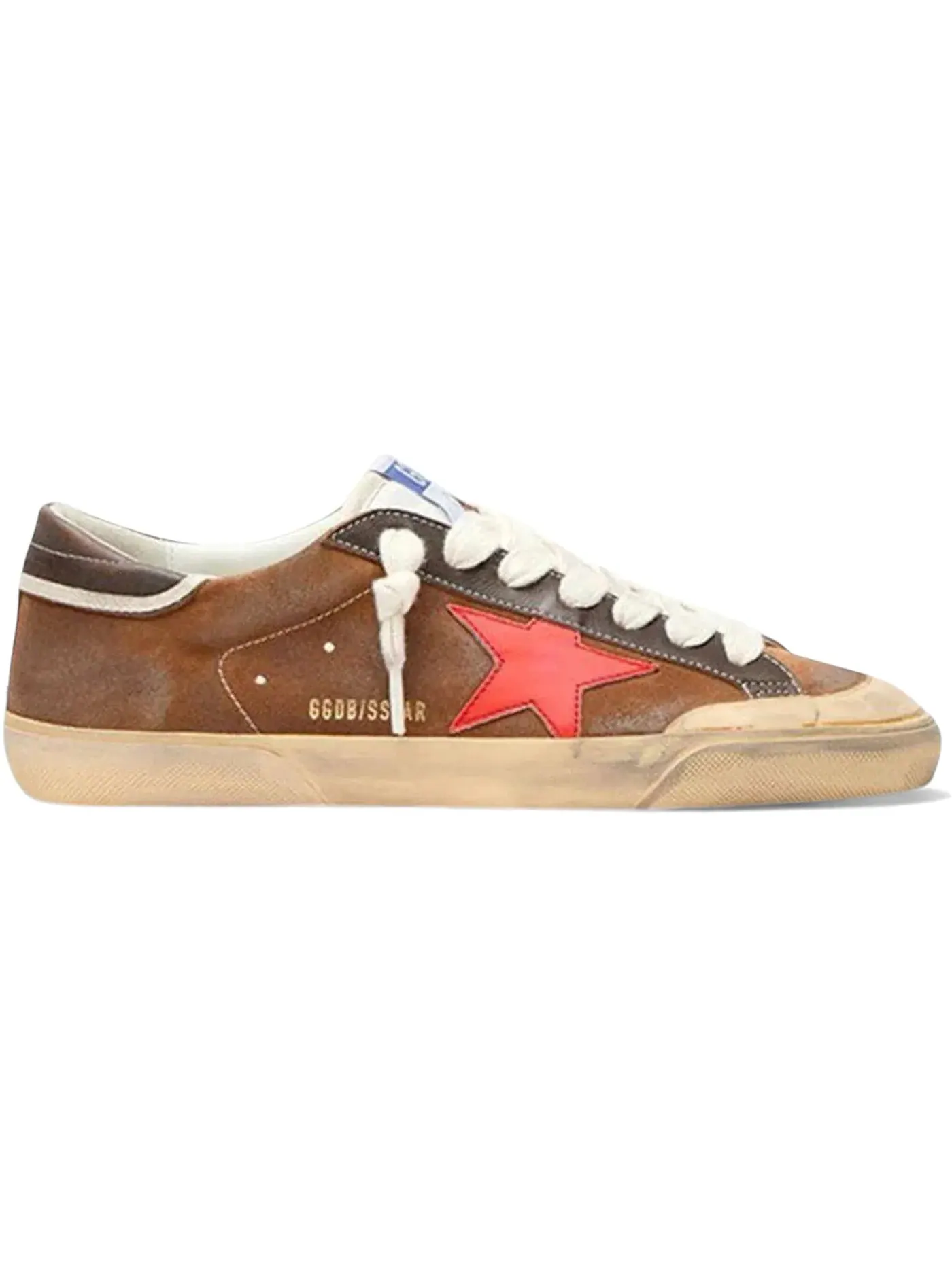 Мужские кроссовки с принтом Golden Goose Super-Star — изображение 1 из 1