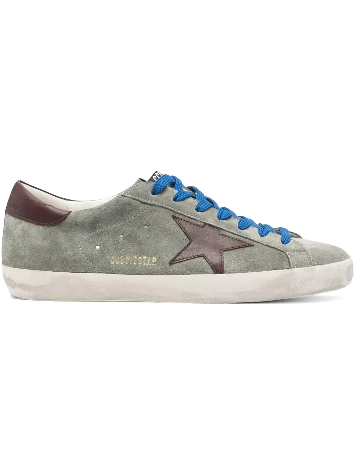 Мужские кроссовки с перфорацией Golden Goose Super-Star