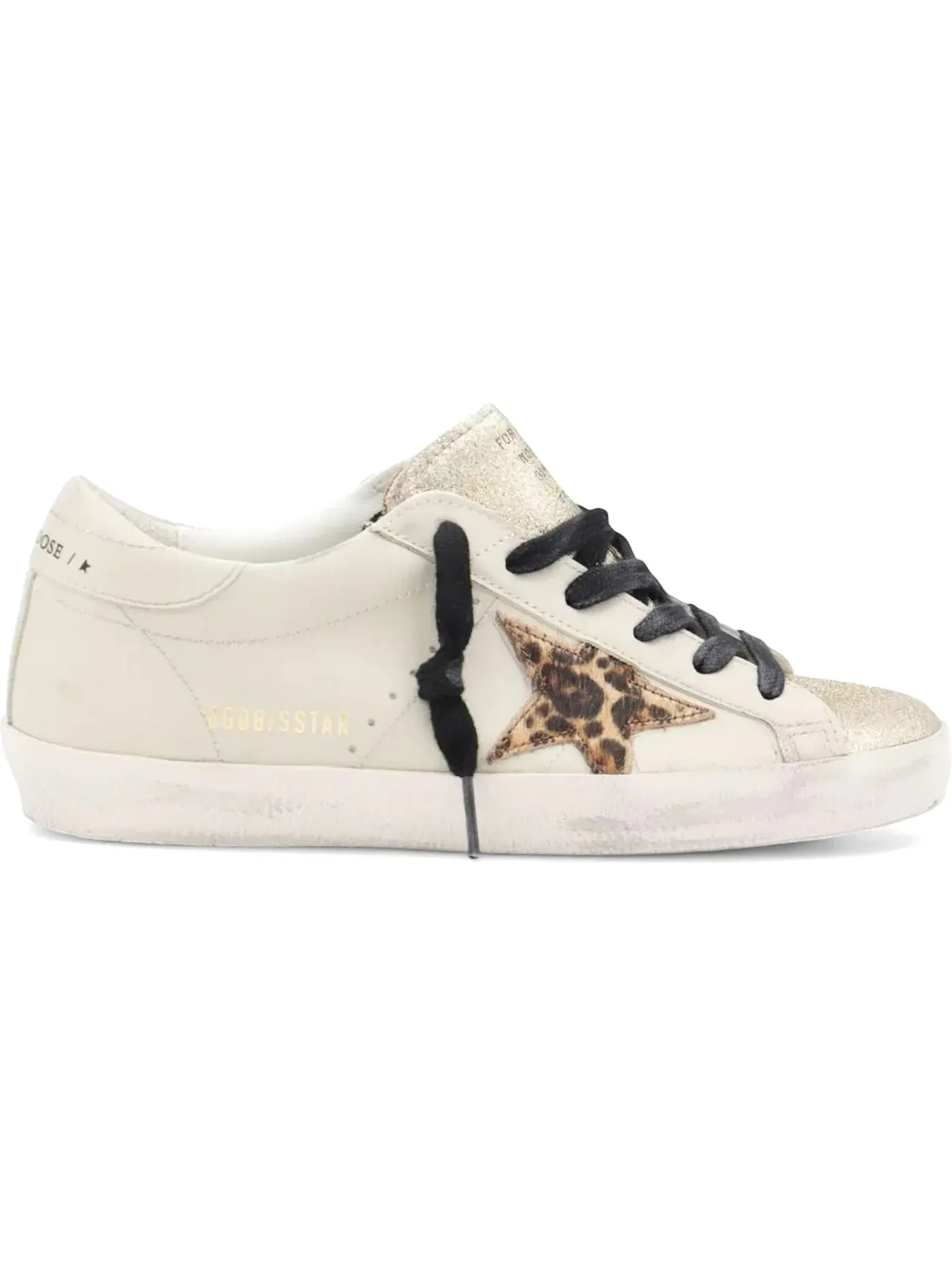Женские кроссовки с декором Golden Goose Super-Star — изображение 1 из 1