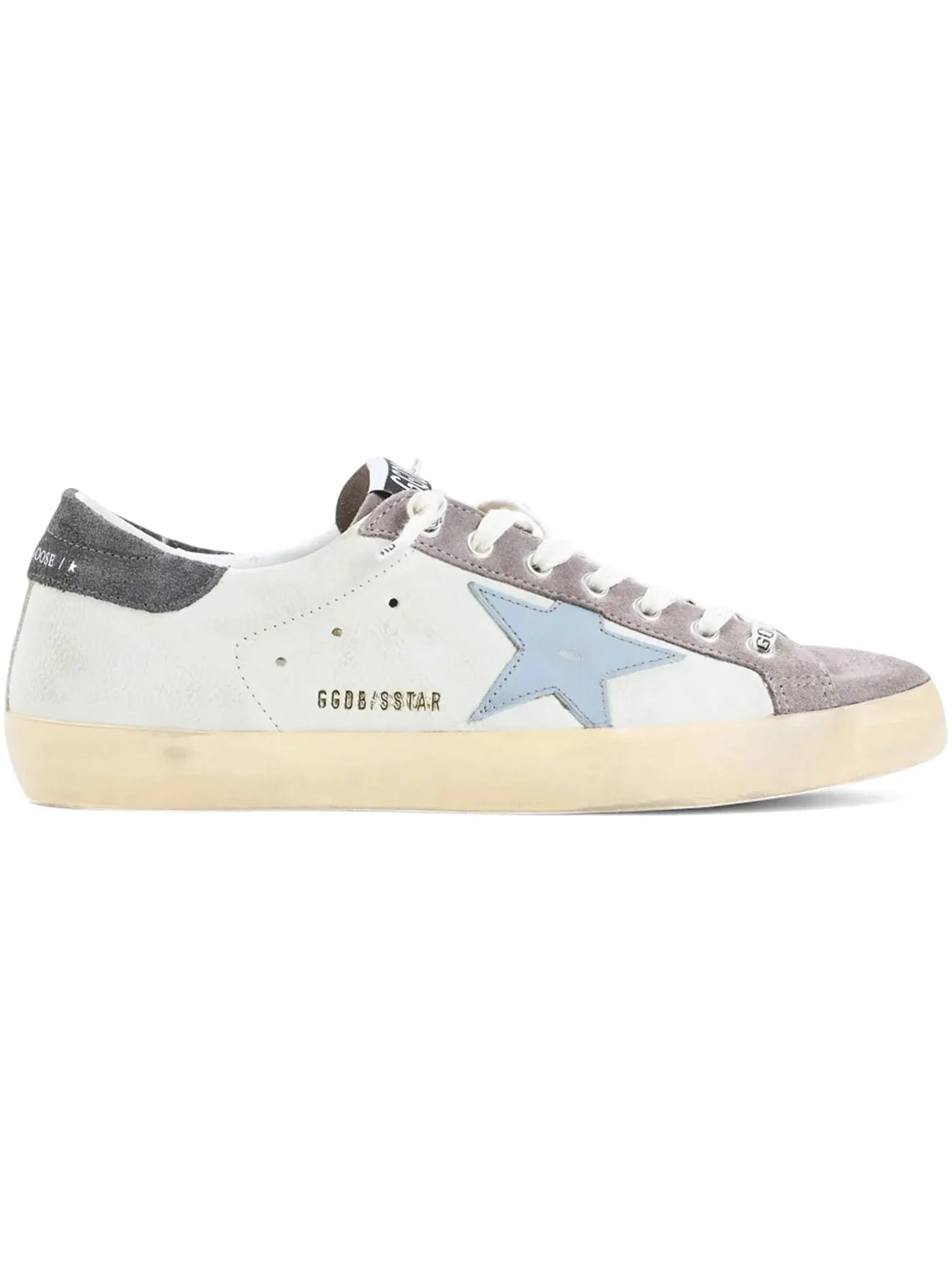 Мужские кроссовки с принтом Golden Goose Super-Star