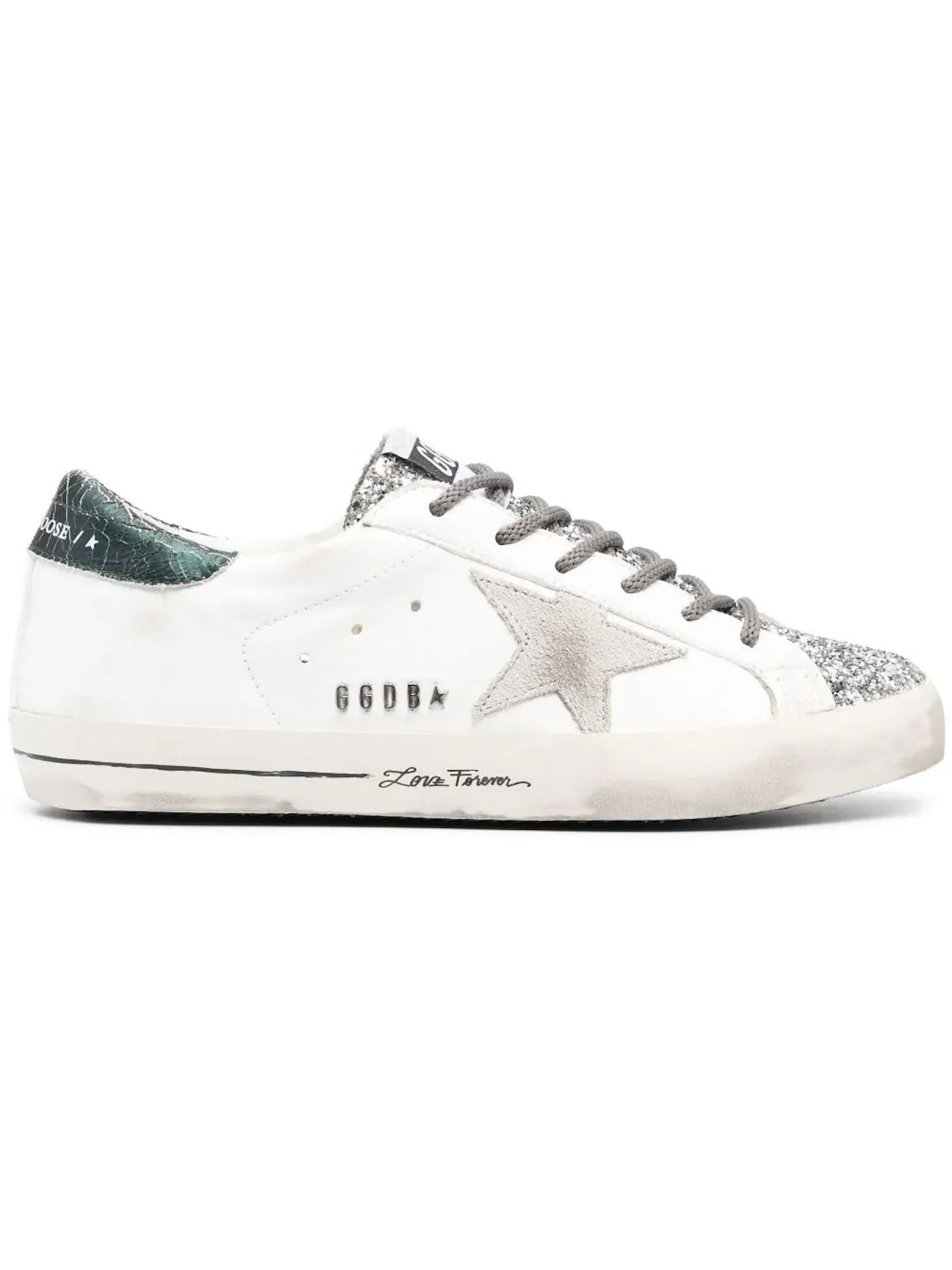 Женские кроссовки с принтом Golden Goose Super-Star — изображение 1 из 1