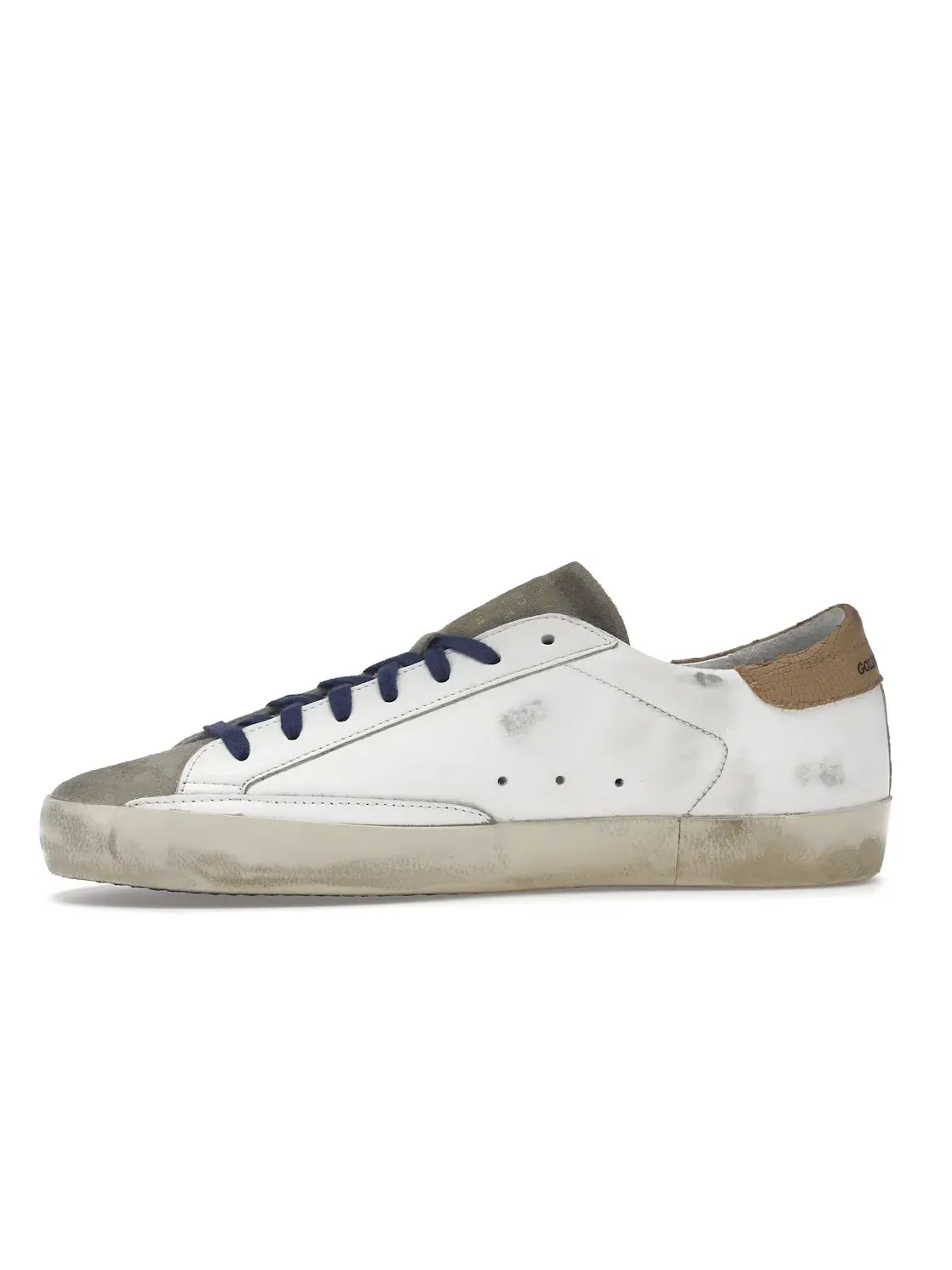 Мужские кроссовки с замшевым носком Golden Goose Super-Star — изображение 3 из 4