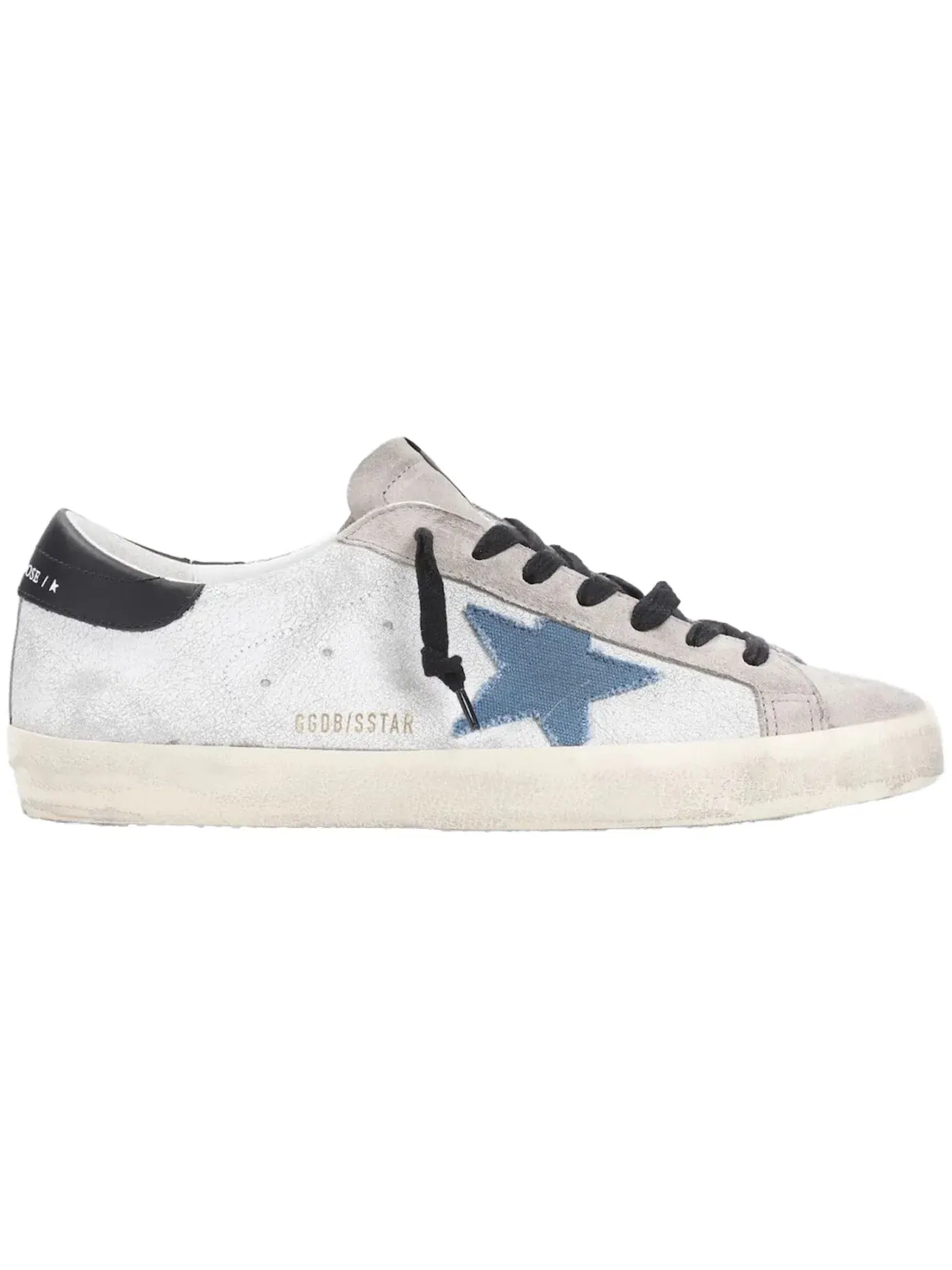 Мужские кроссовки с принтом Golden Goose Super-Star