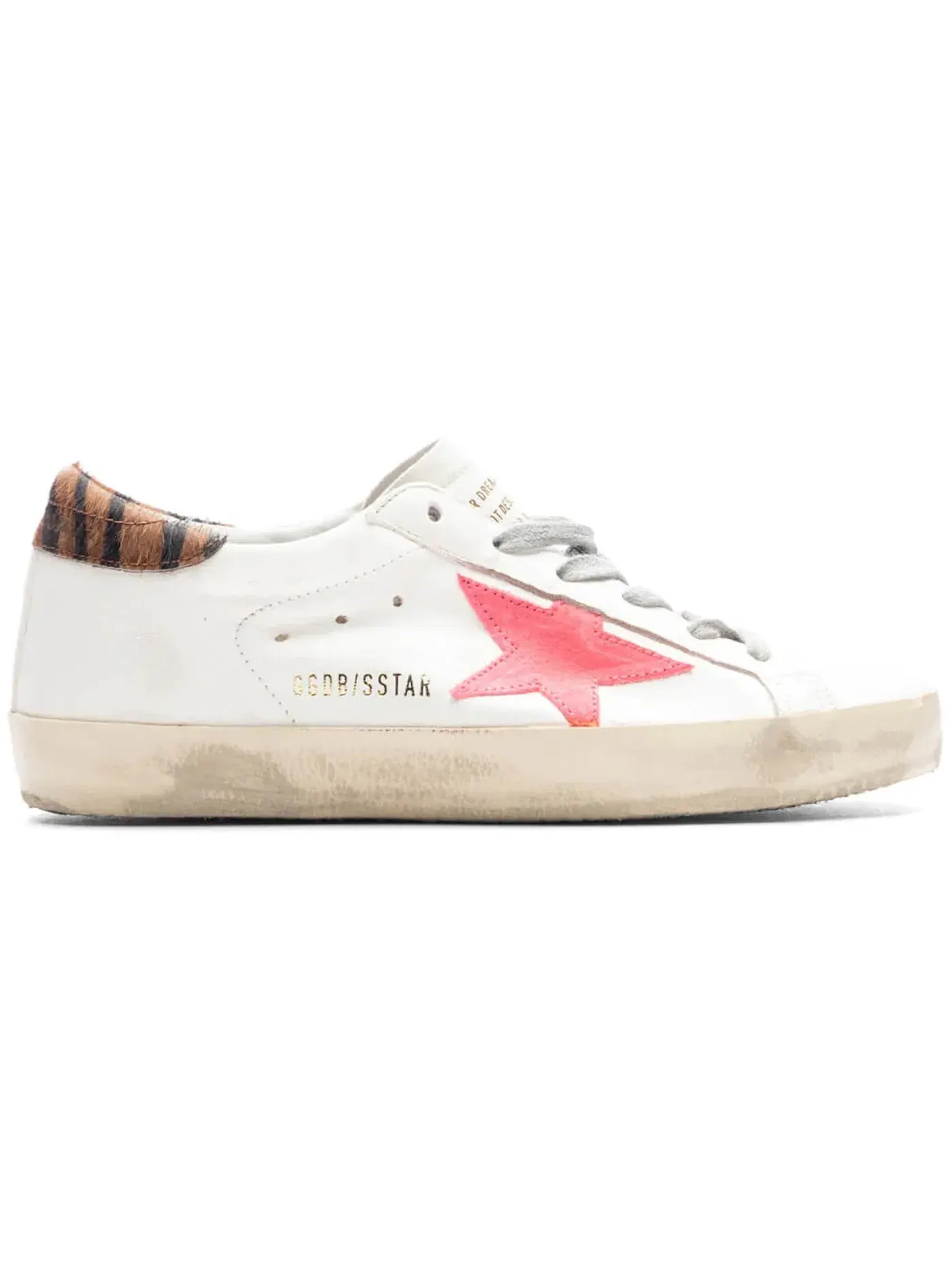 Женские кроссовки с принтом Golden Goose Super-Star — изображение 1 из 1