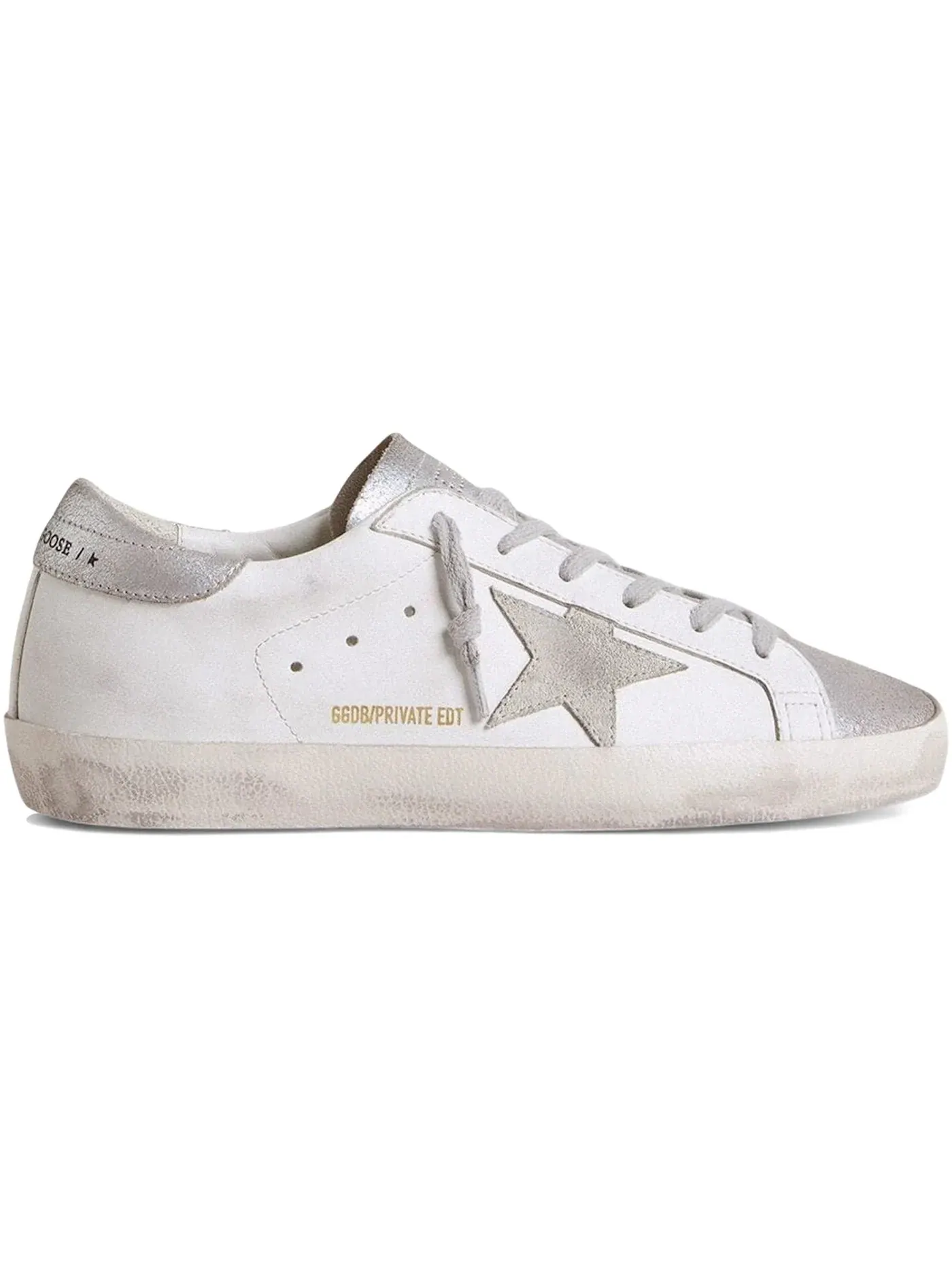 Женские кроссовки с блестками Golden Goose Super-Star