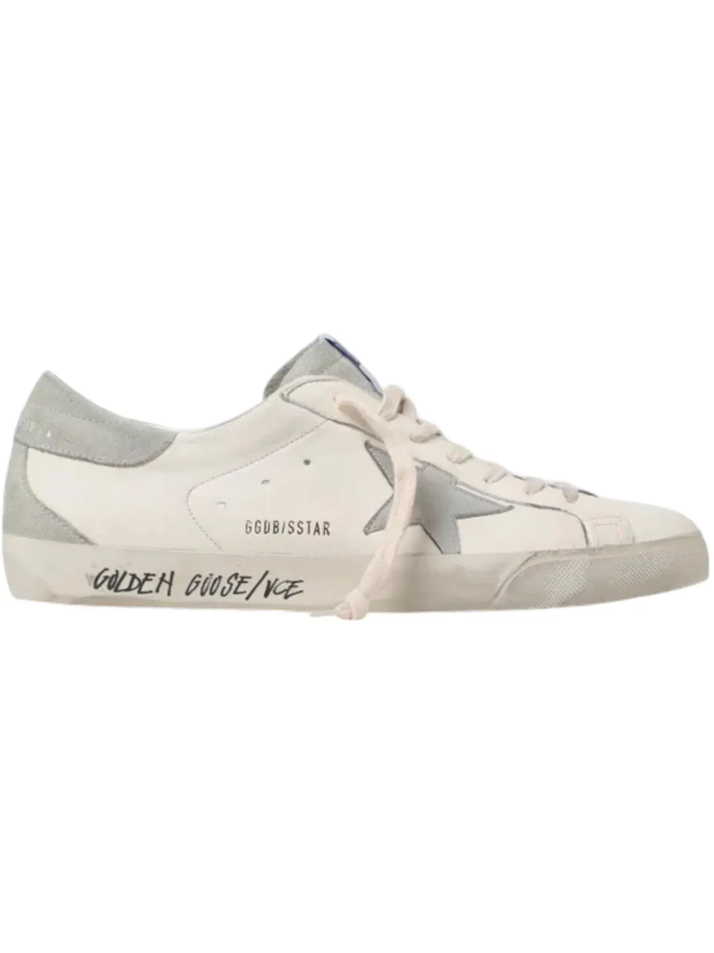 Мужские кроссовки с кожаным верхом Golden Goose Super-Star