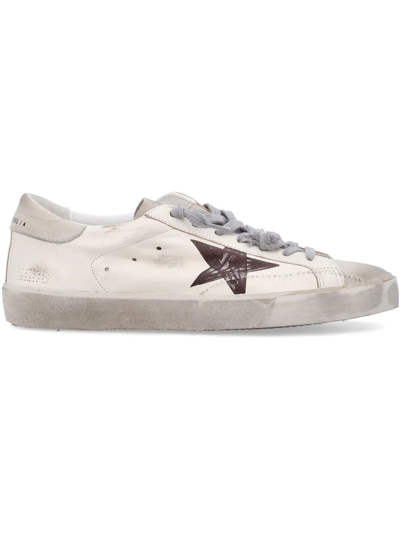 Мужские кроссовки с принтом Golden Goose Super Star