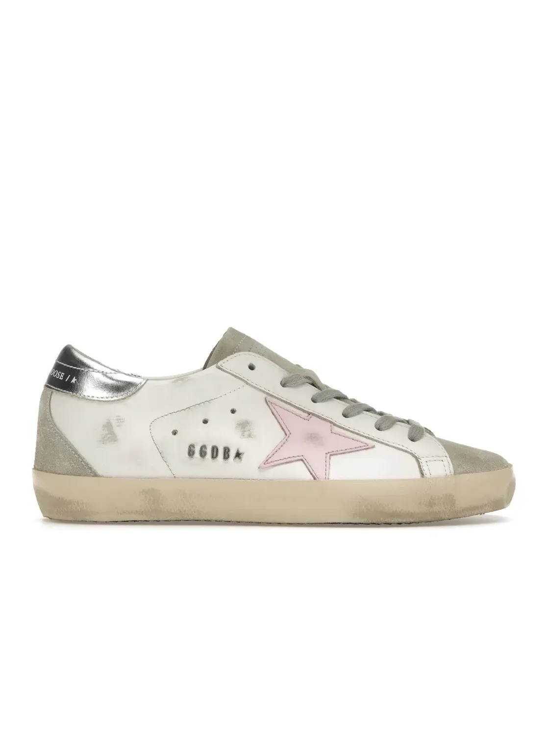 Женские кроссовки с декором Golden Goose Super-Star