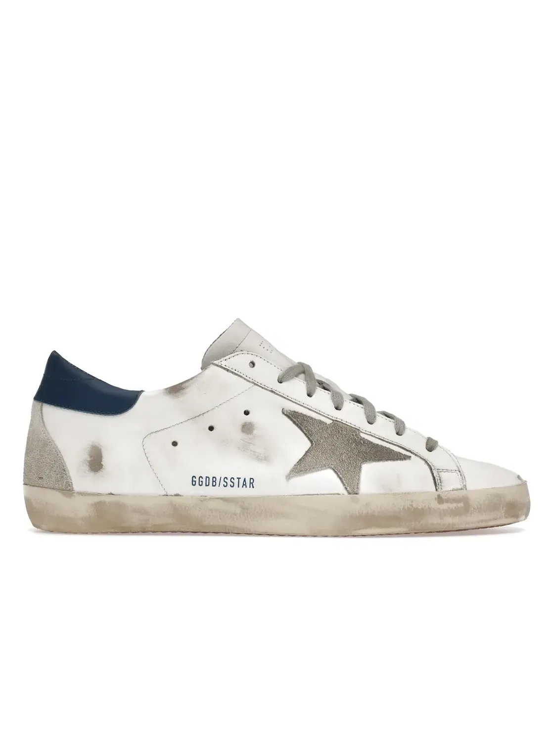 Мужские кроссовки с кожаной отделкой Golden Goose Super-Star