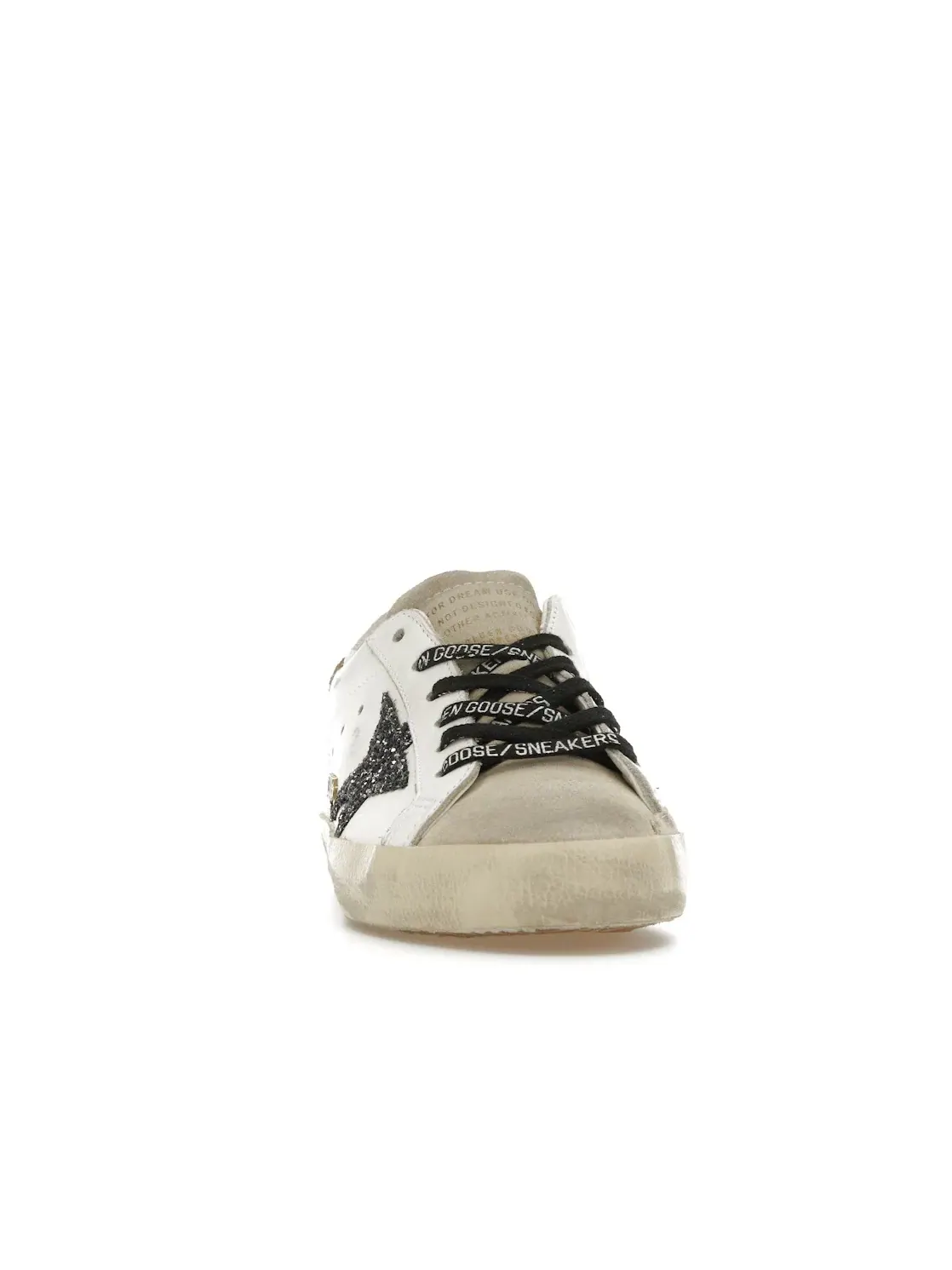 Женские кроссовки с блестками Golden Goose Super-Star — изображение 2 из 4