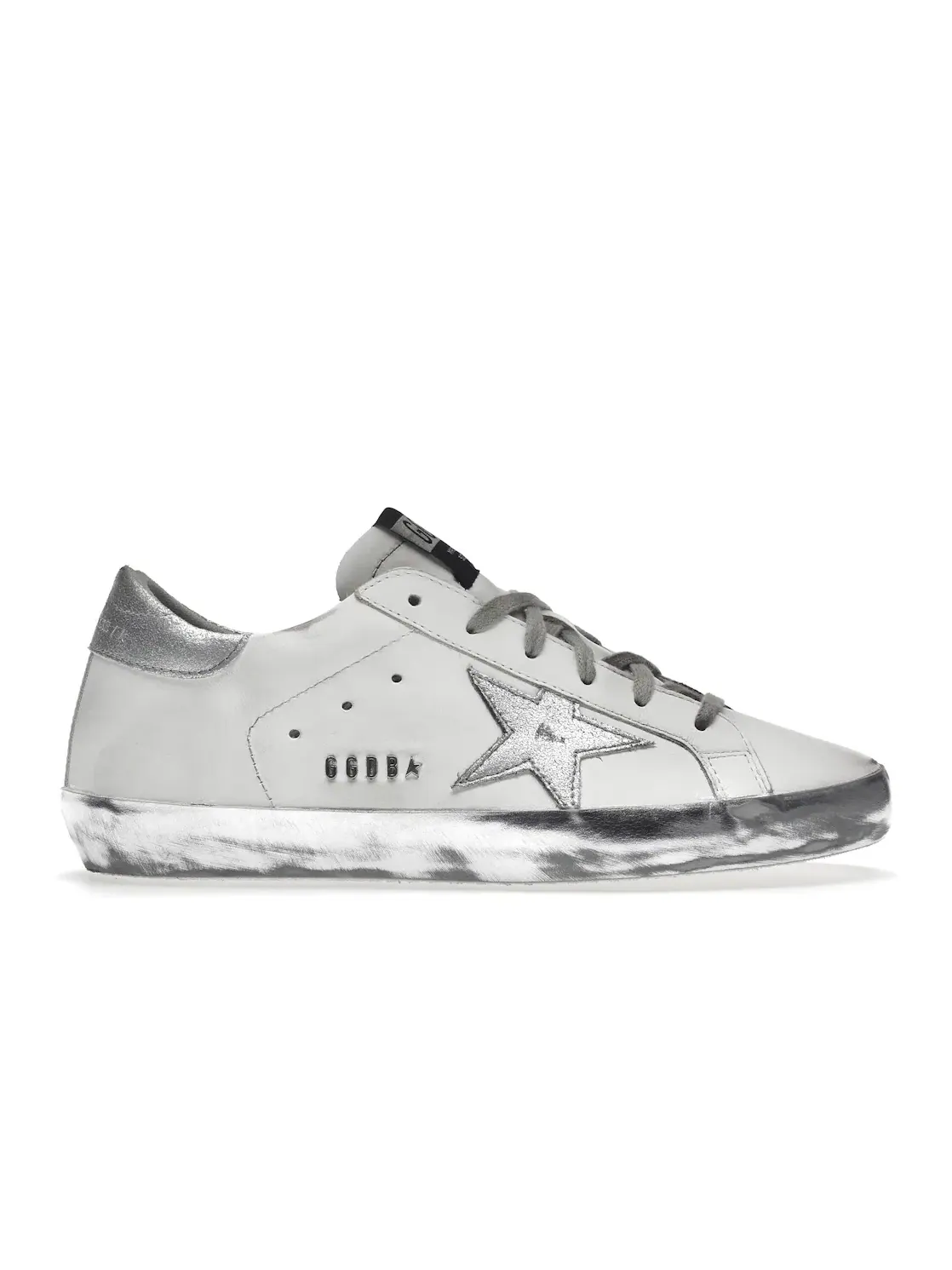 Женские кроссовки с блестками Golden Goose Super-Star