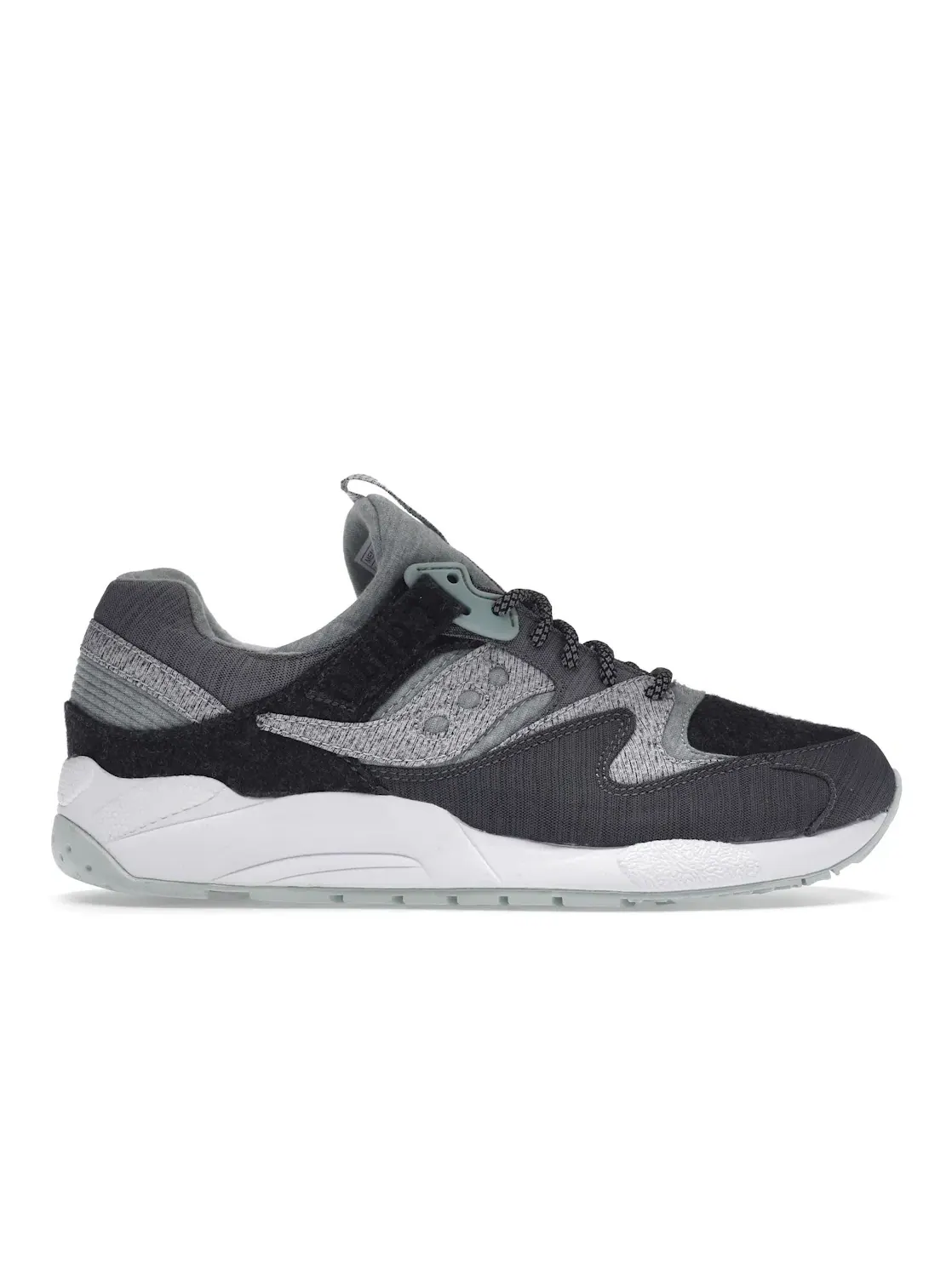Мужские кроссовки Lifestyle Saucony Grid 9000 END White Noise — изображение 1 из 4, белый/голубой