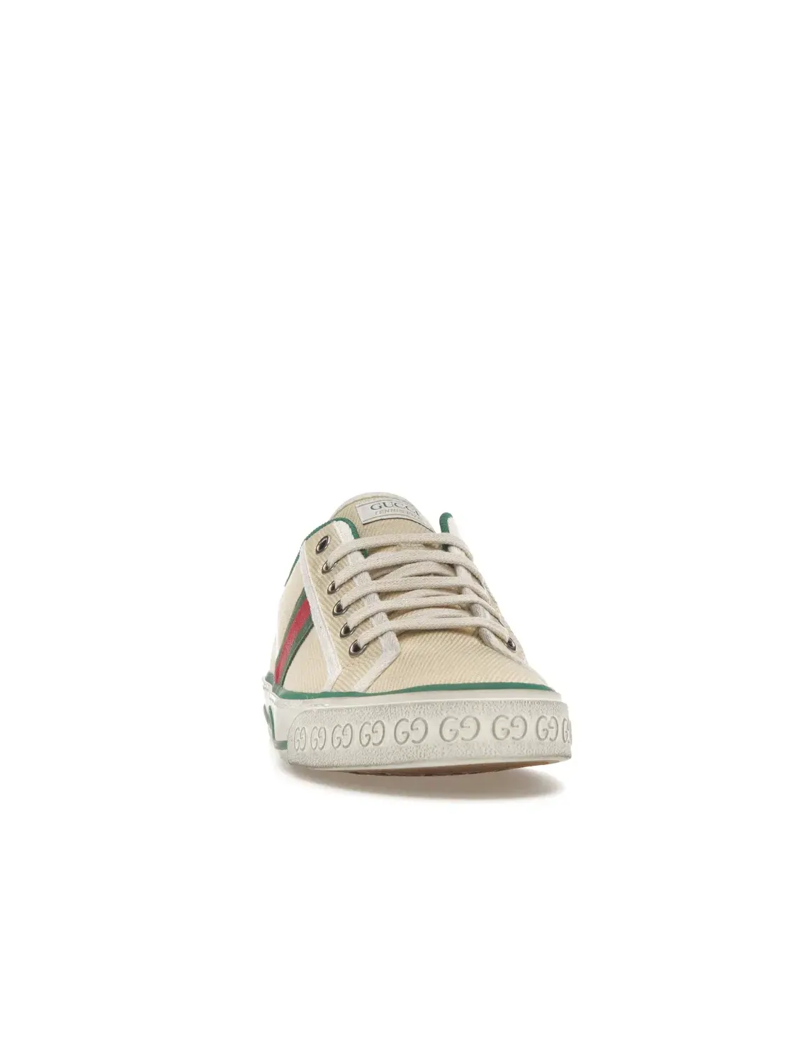 Кроссовки женские Gucci 1977 Tennis, с принтом — изображение 2 из 4, белый