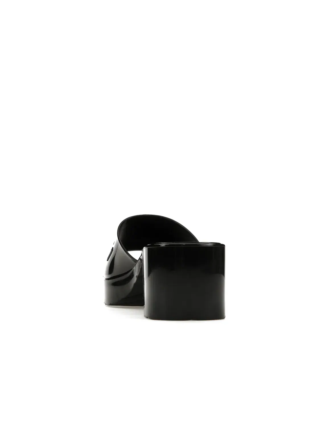 Шлепанцы женские Gucci Slide Sandal, с массивной подошвой 60мм — изображение 4 из 4, черный