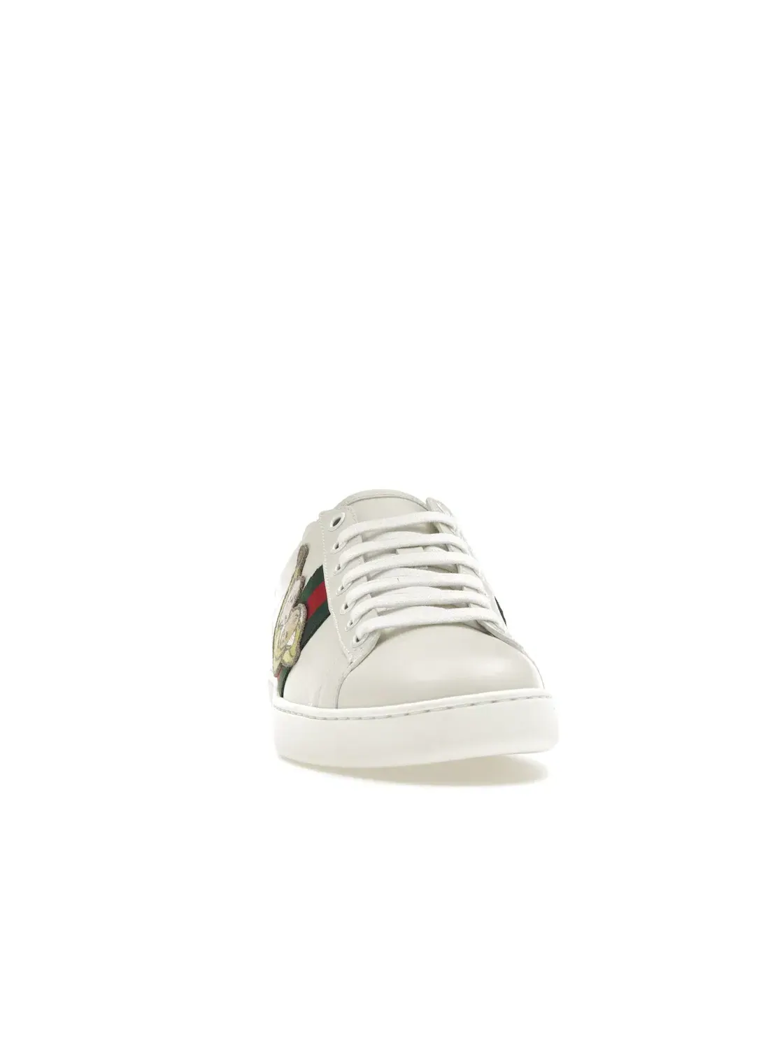 Кеды женские Gucci Ace с принтом Bananya — изображение 2 из 4, слоновая кость/мульти