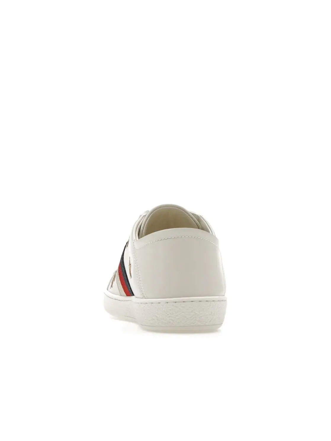 Кеды женские Gucci Ace с принтом пчелы и звезды — изображение 4 из 4, белый