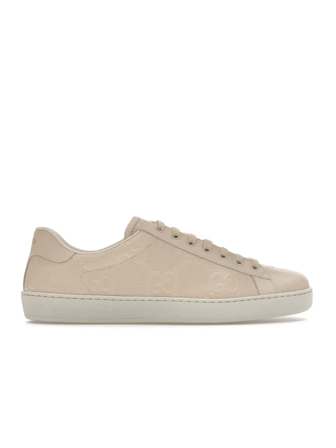 Кроссовки мужские Gucci Ace с тиснением GG — изображение 1 из 4, белый