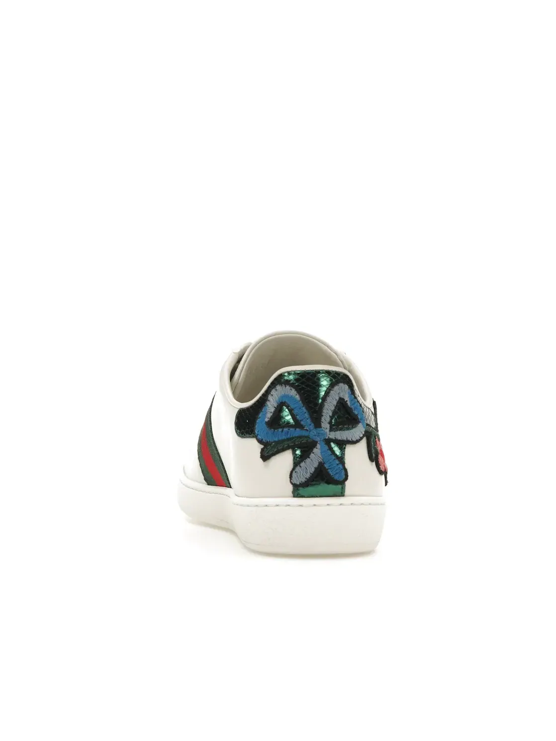Кеды женские Gucci Ace с принтом — изображение 4 из 4, белый/красный/зеленый