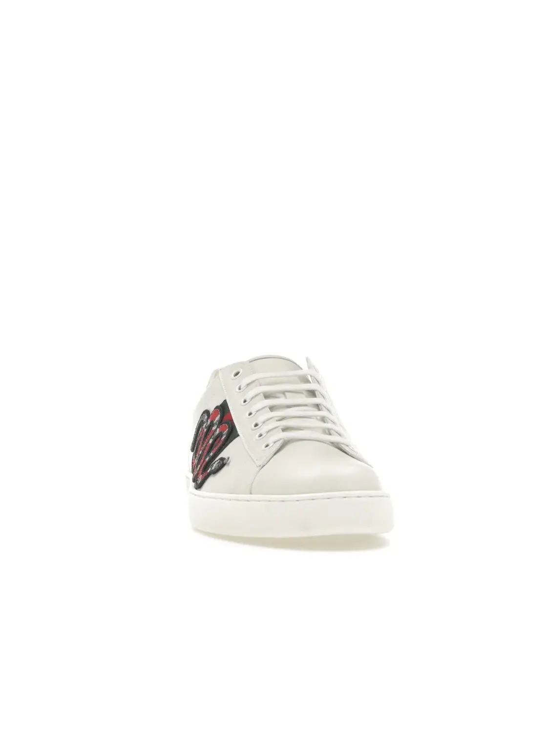 Кроссовки мужские Gucci Ace Embroidered Snake — изображение 2 из 4, белый