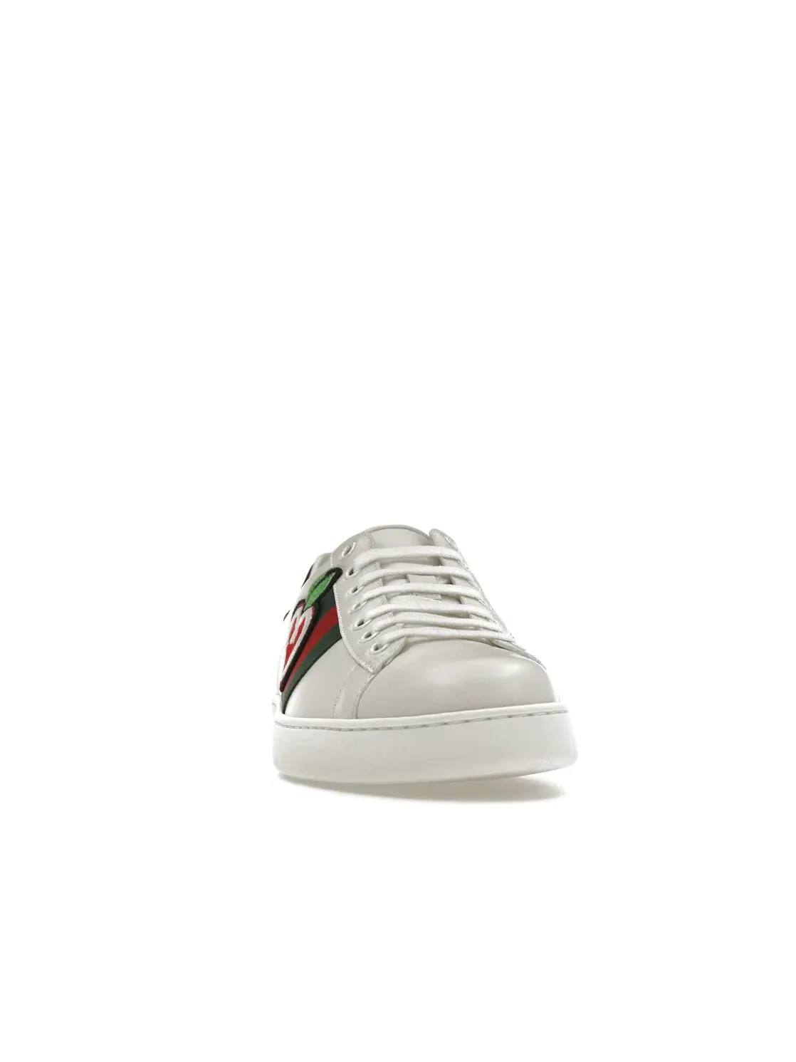Кроссовки Gucci Ace с принтом Apple — изображение 2 из 4, белый