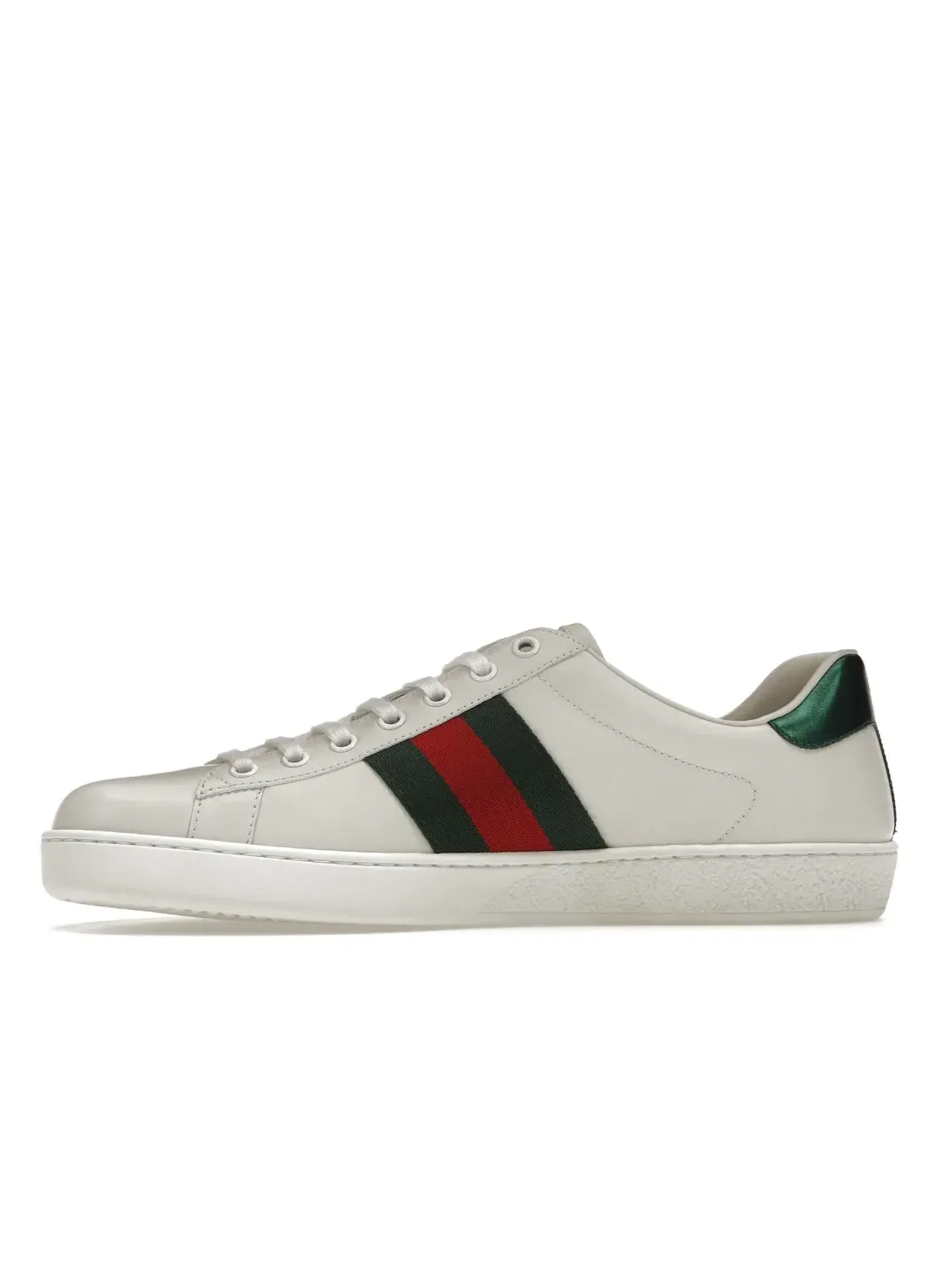 Кроссовки Gucci Ace с принтом Apple — изображение 3 из 4, белый