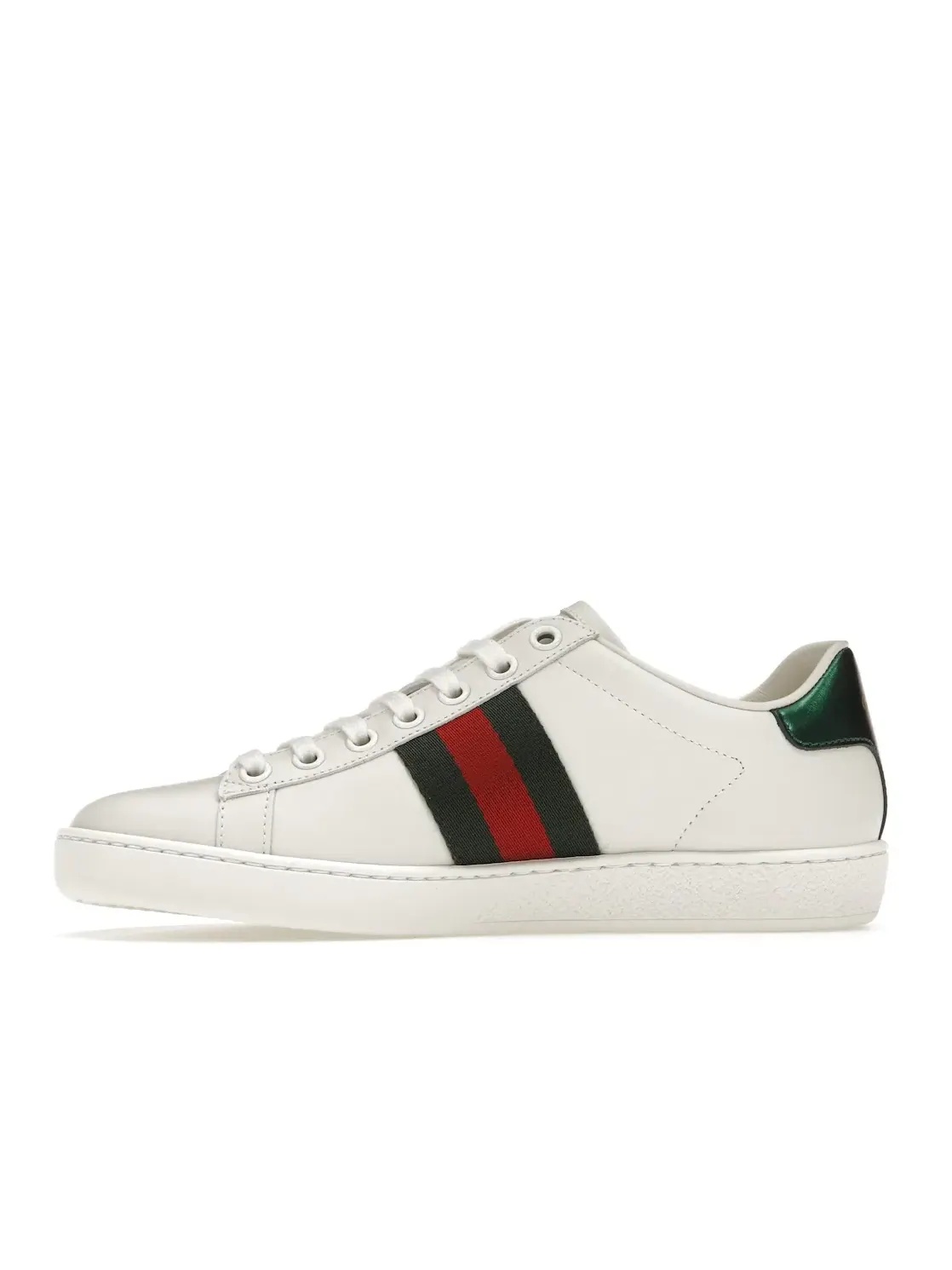 Кроссовки Gucci Ace с принтом Apple — изображение 3 из 4, белый