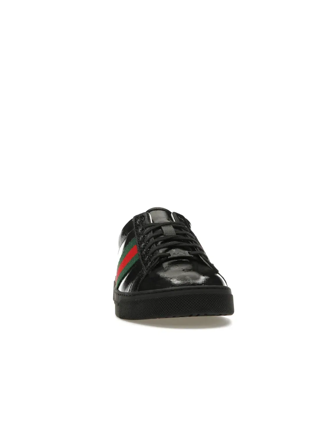Кроссовки Gucci Ace Crystal Canvas GG — изображение 2 из 4, черный